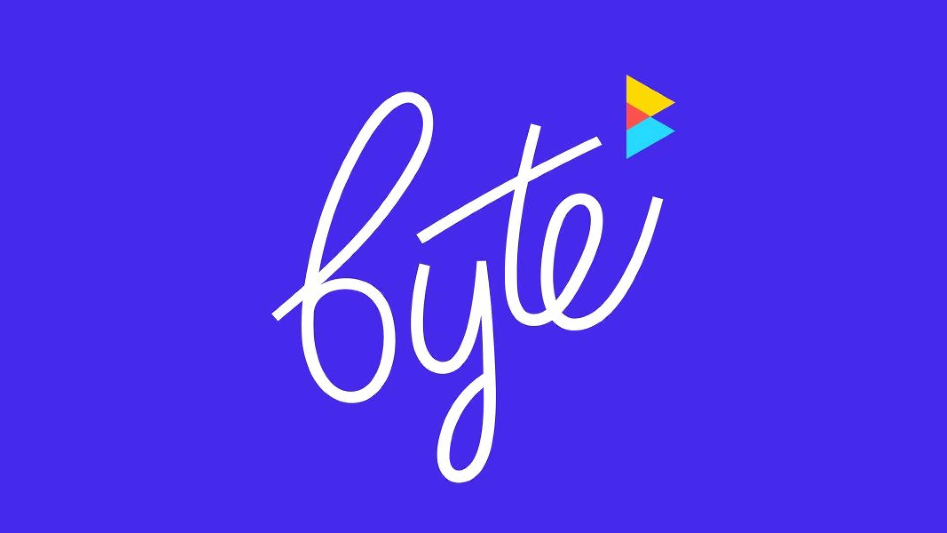new app byte's logo. 