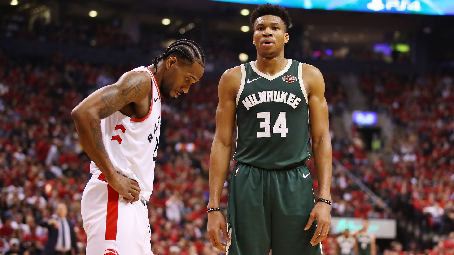 Giannis and Kawhi