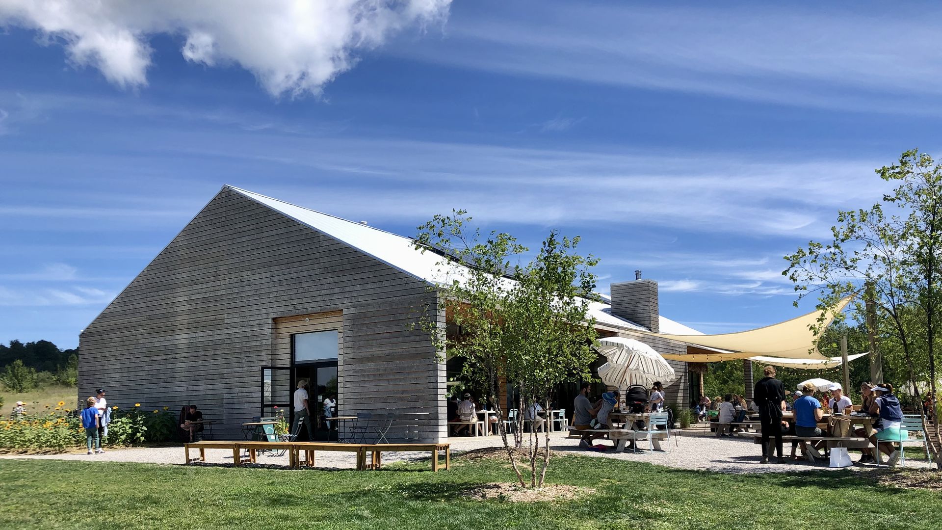 Farm Club brewery outside Traverse City, Michigan.