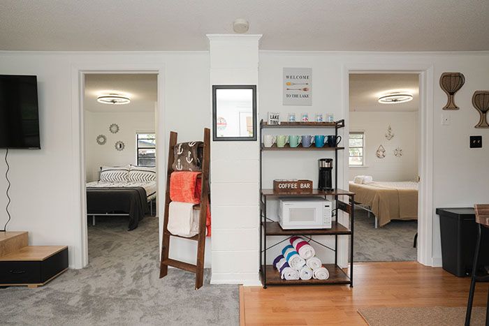 Top unit living space. Photo: Rico Marcelo/courtesy of Brandt and Rebecca Bronico