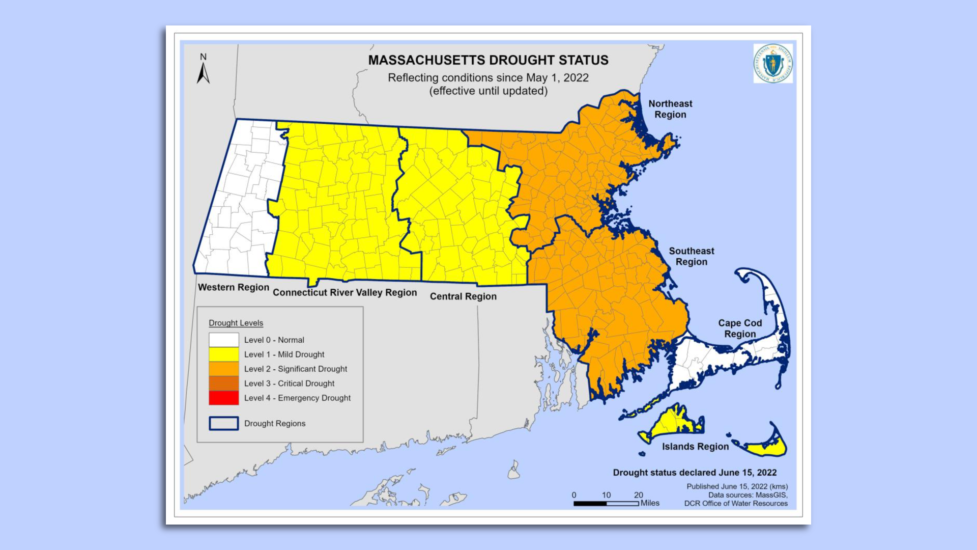 Massachusetts experiencing summer drought conditions - Axios Boston