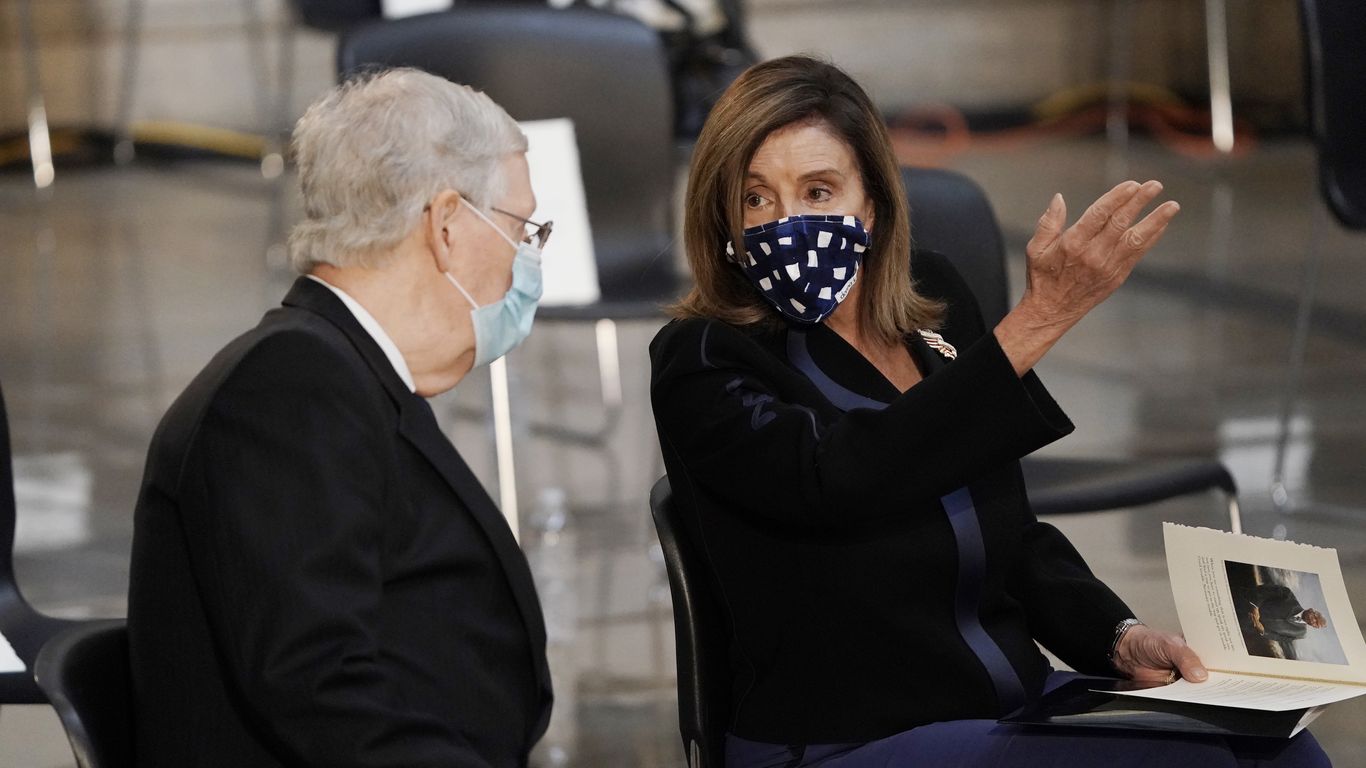 Pelosi and McConnell receive the first doses of COVID-19 vaccine