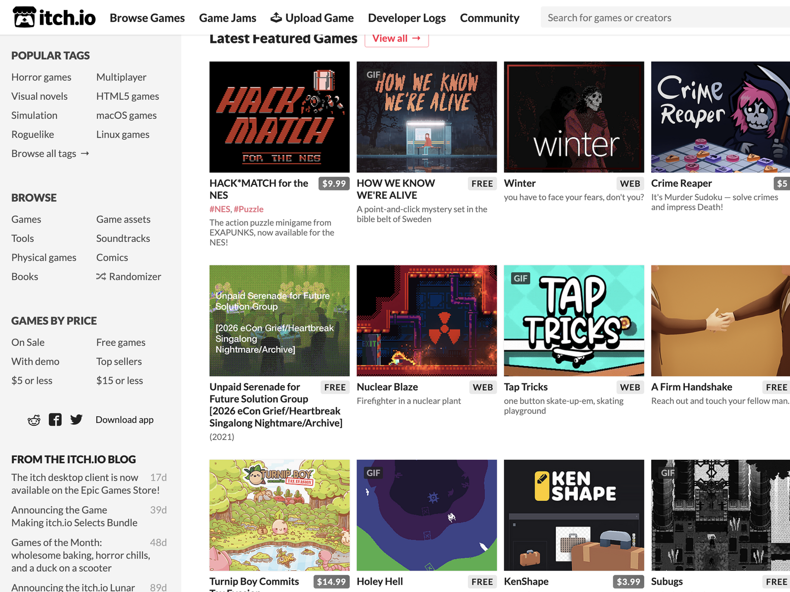 What is Itch.io? Indie games store is a vital source of creativity