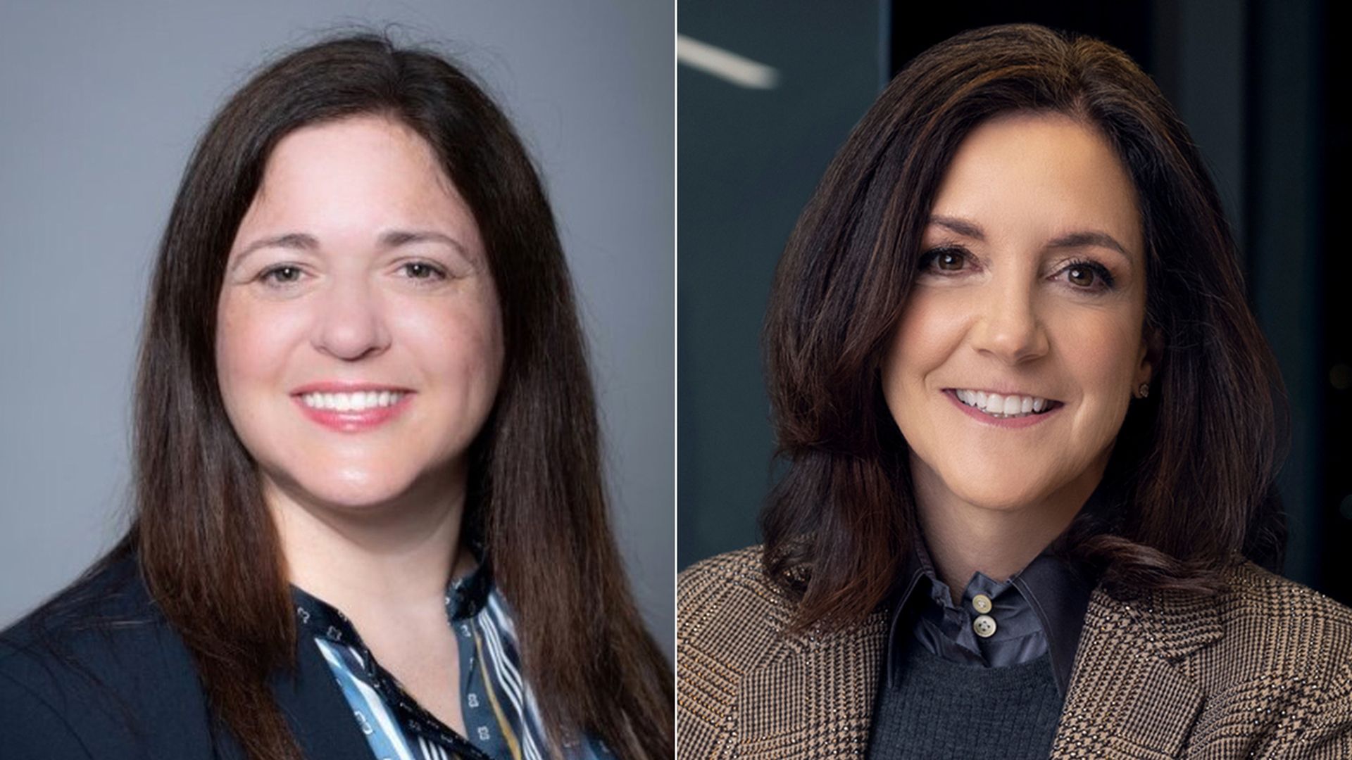 Two headshots of Melanie Fuller and Laura Merling.