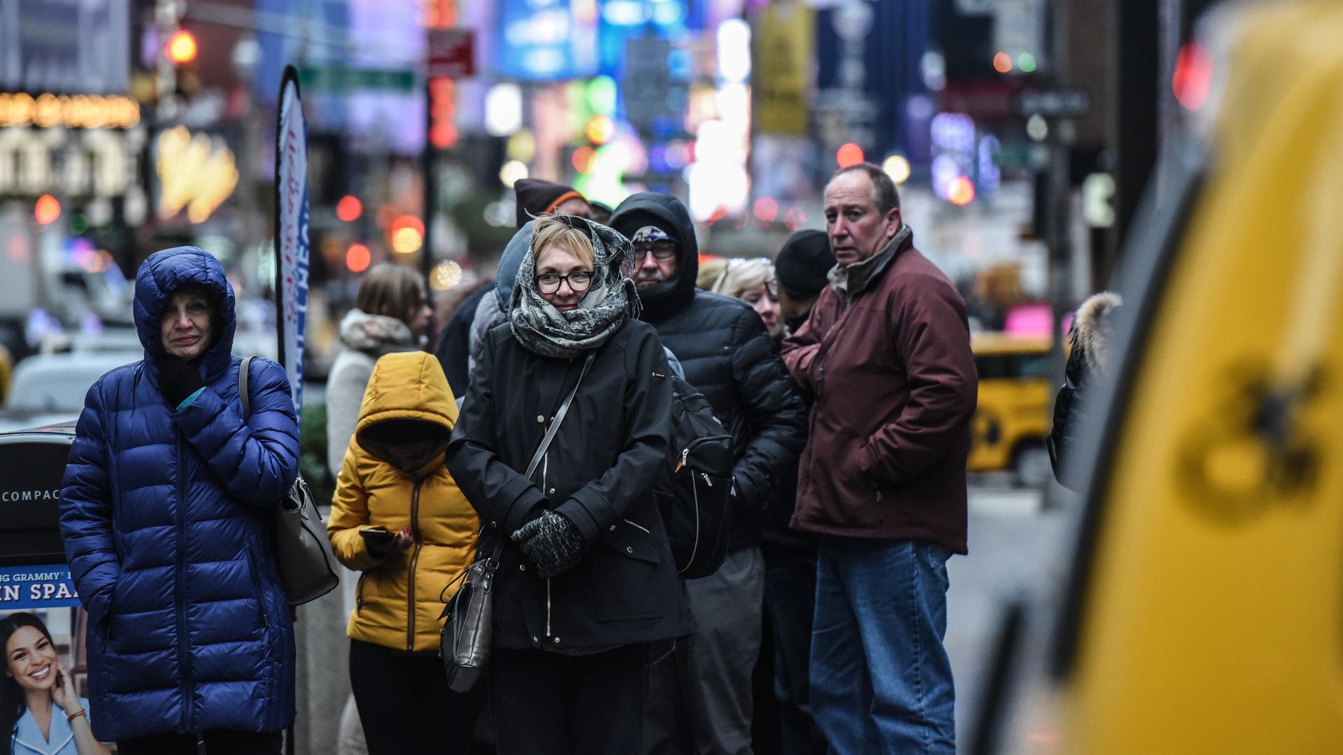 New Yorkers feeling the cold from the Arctic blast