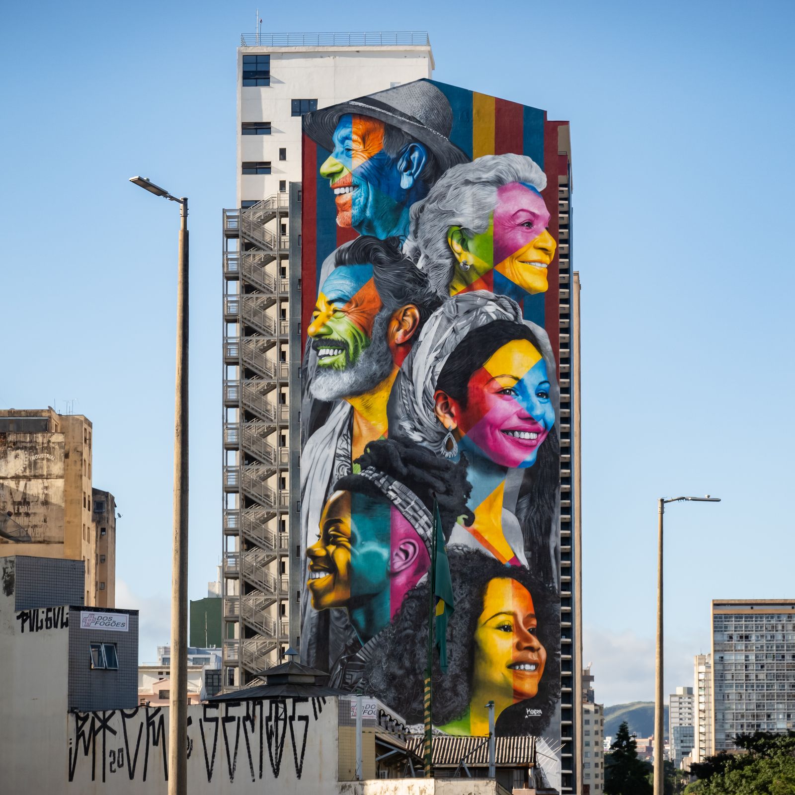 Brazilian street artist Eduardo Kobra will paint Cleveland's