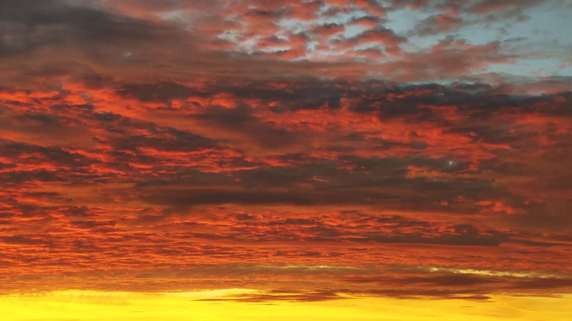A sunset near Courtney Campbell Causeway