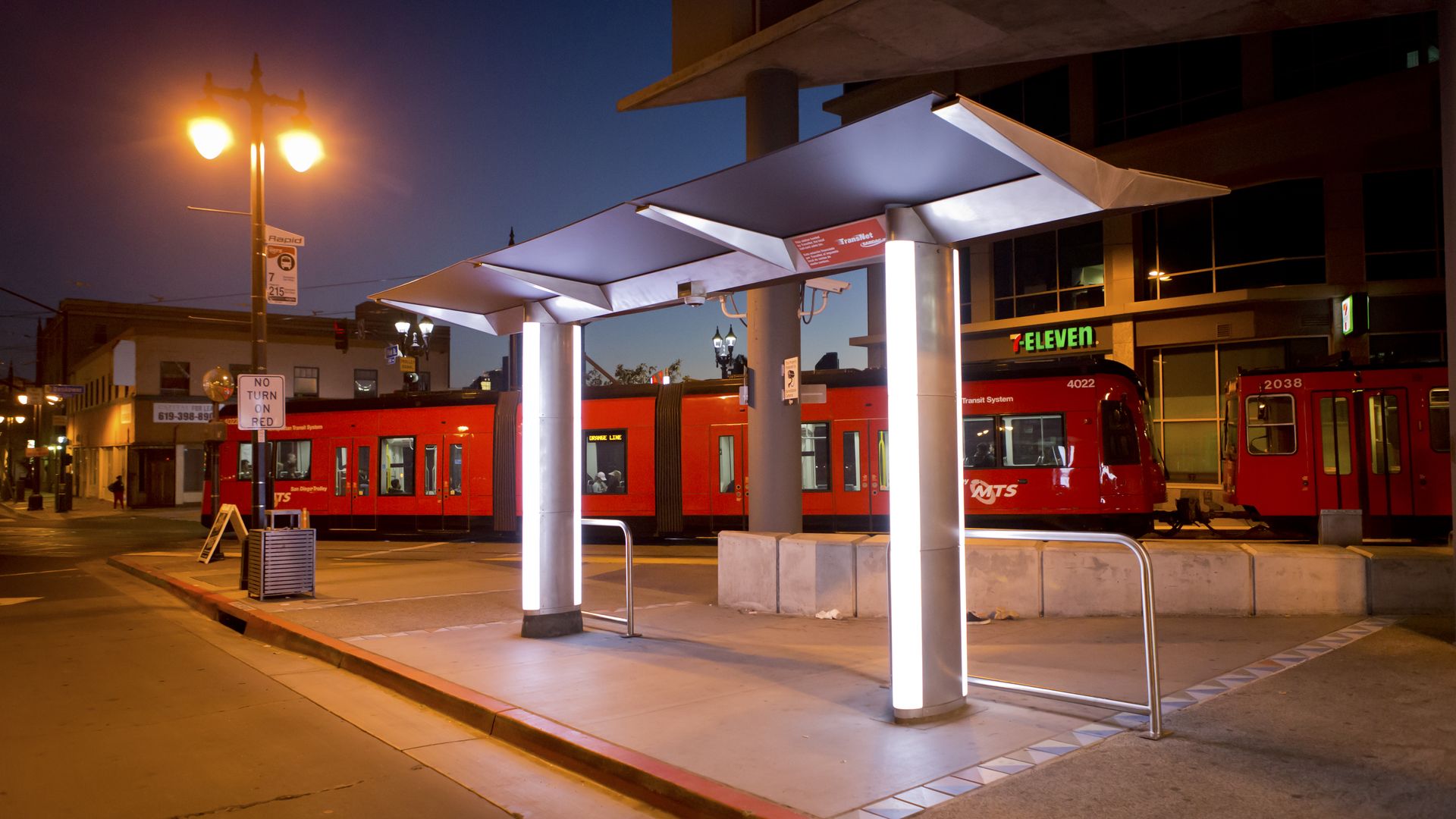 The San Diego Housing Commission offices are located at the San Diego City Colllege Trolley Stop.