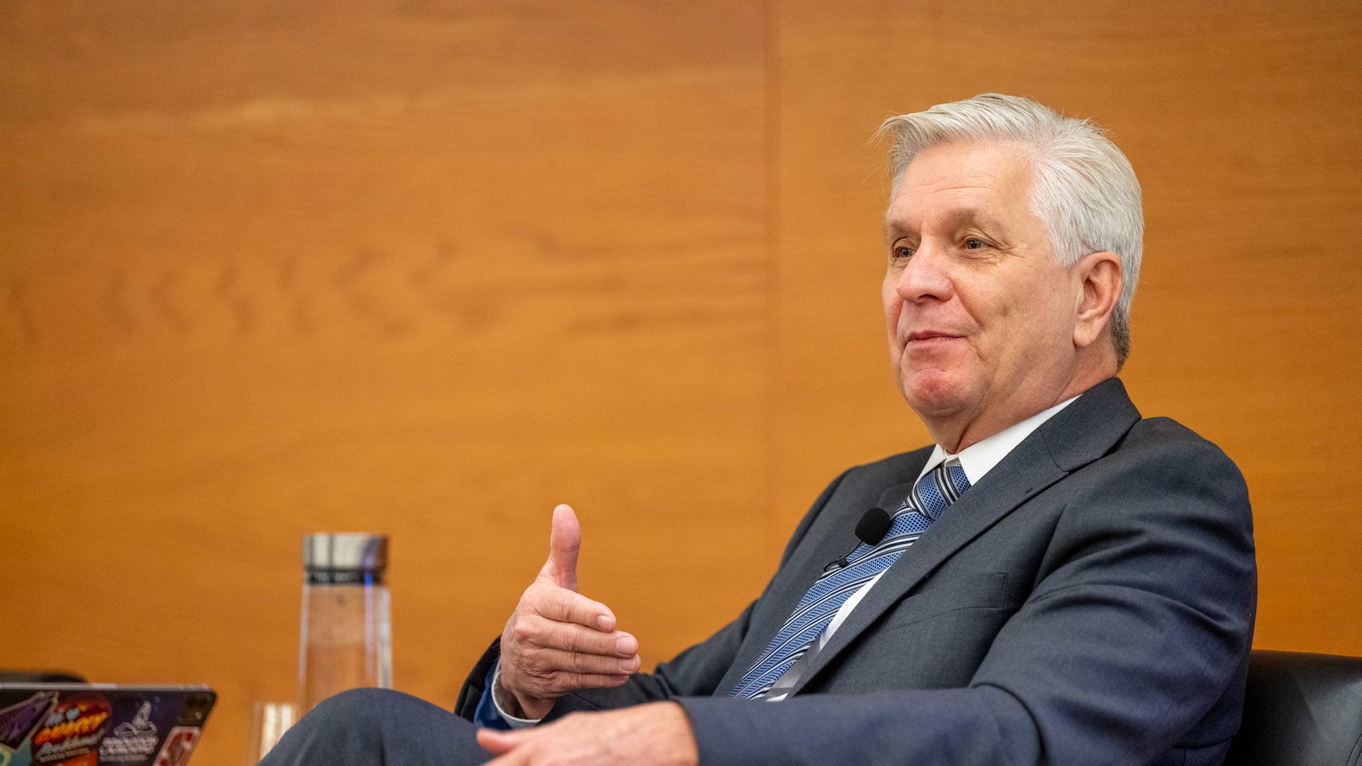 On November 12, 2025, Philadelphia Fed Governor Waller participated in a fireside chat at the Ninth Annual Fintech Conference hosted by the Federal Reserve Bank of Philadelphia.