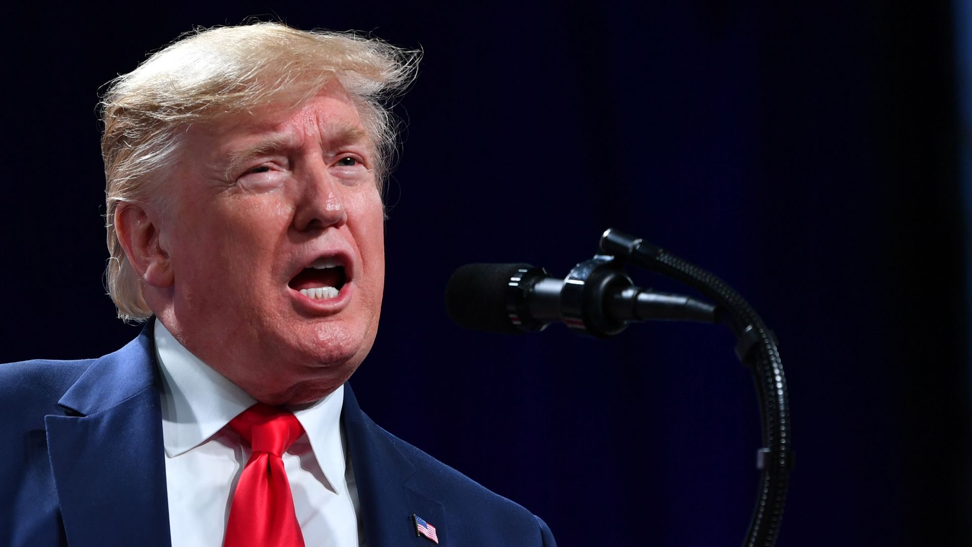 Donald Trump on Jan. 19