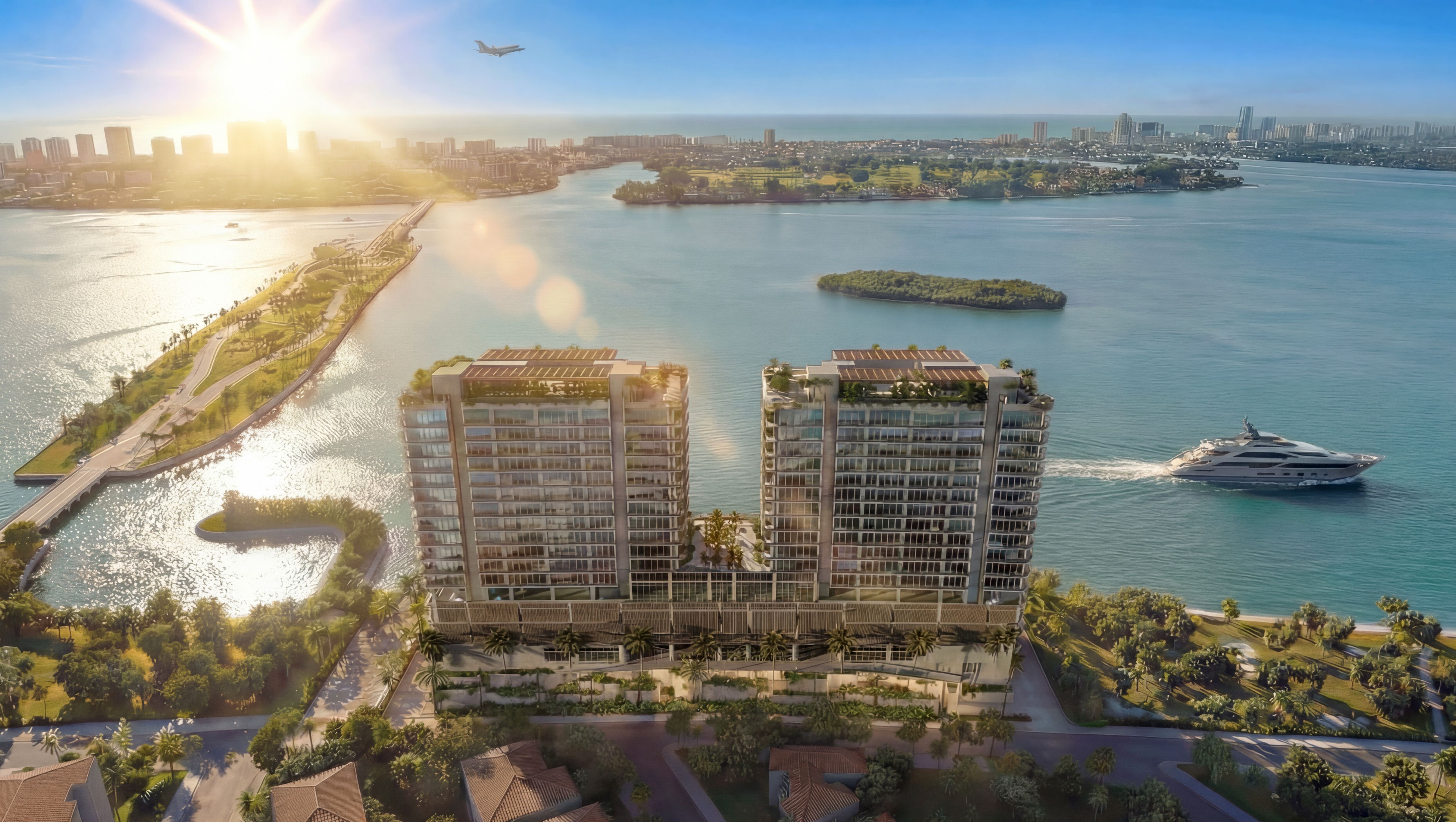 A rendering of the Continuum 12000 Sport & Wellness Residences. Rendering courtesy of Continuum Company