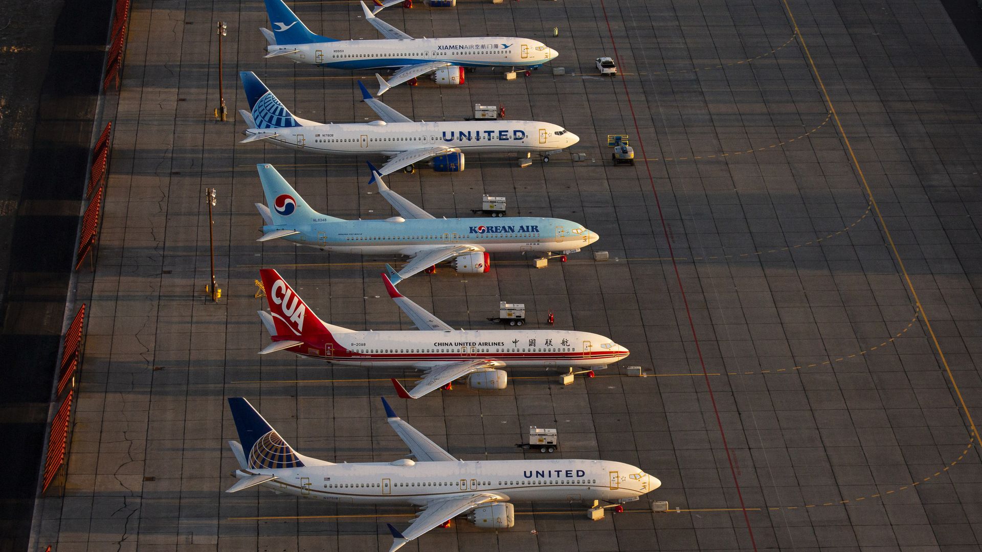 Boeing 737 MAX airplanes