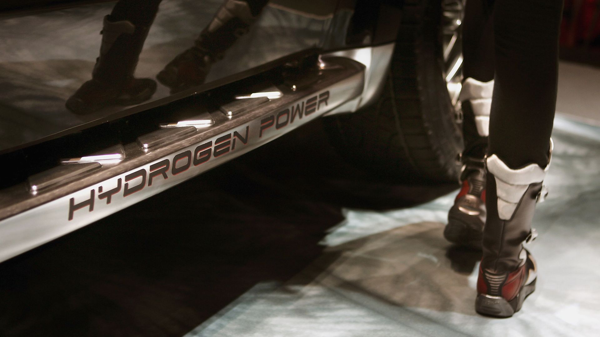 The Mitsubishi hydrogen powered suv concept car