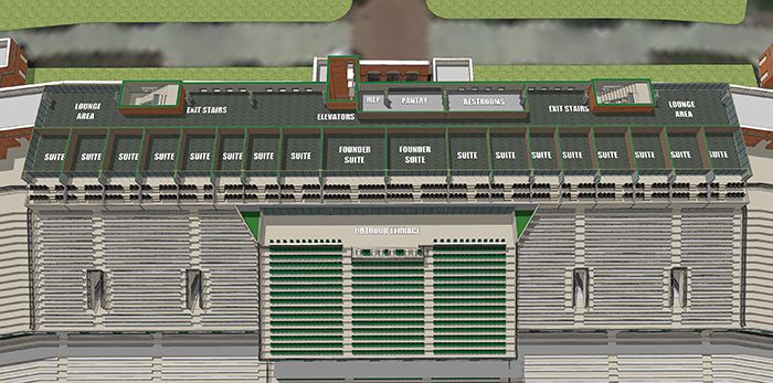 Jerry Richardson Stadium expansion at UNC Charlotte 