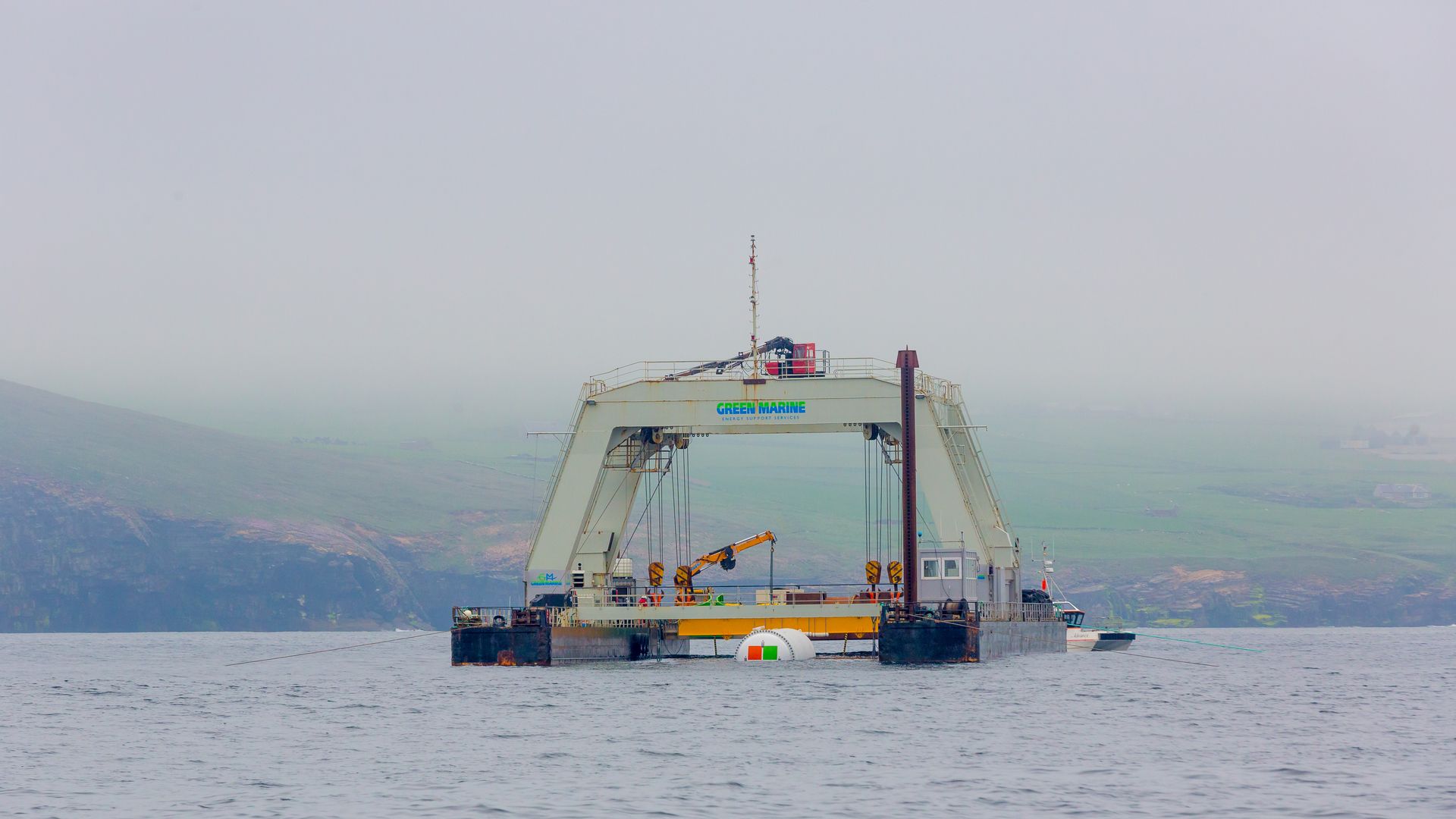 undersea data center being deployed