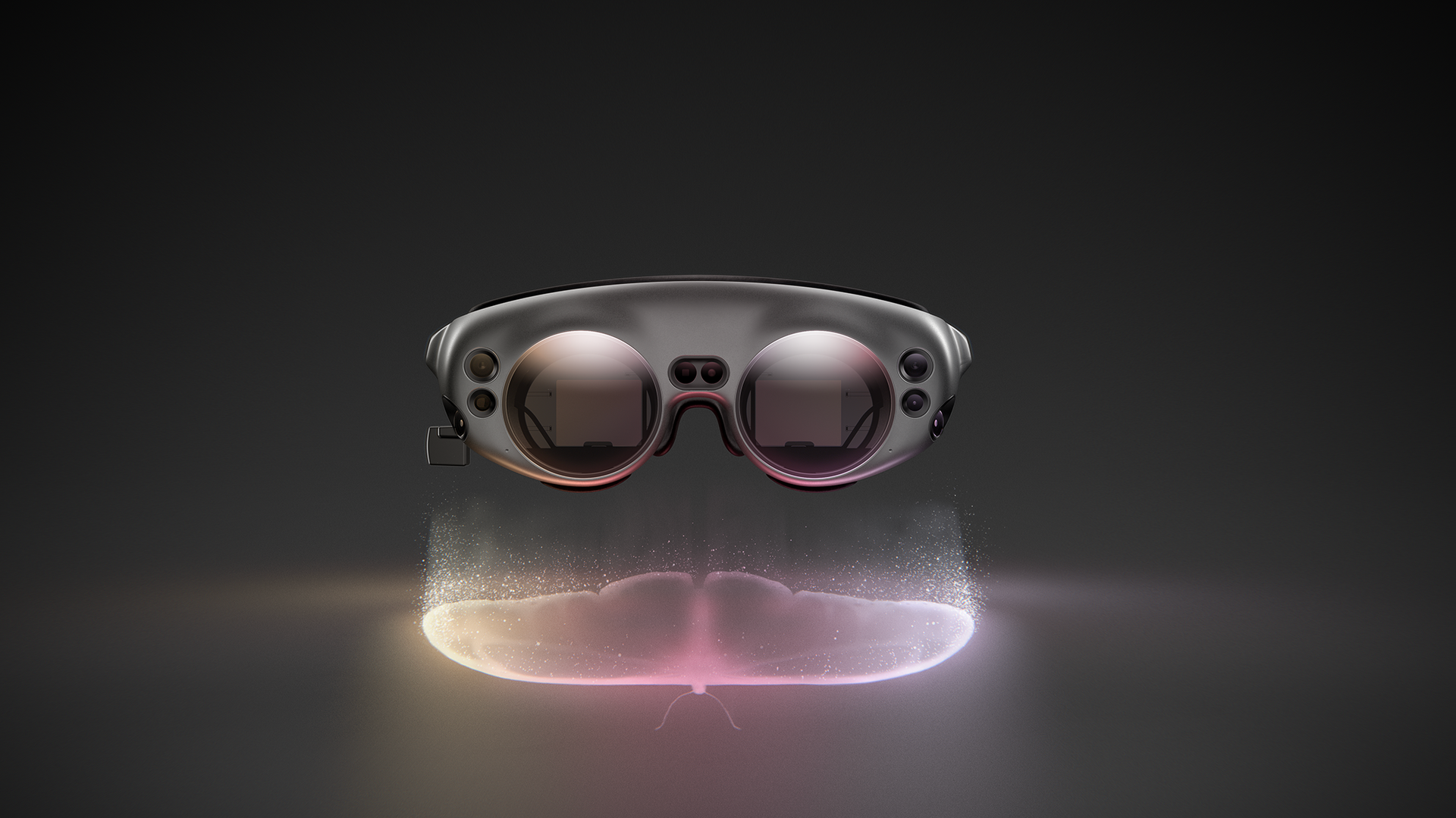 A magic leap headset