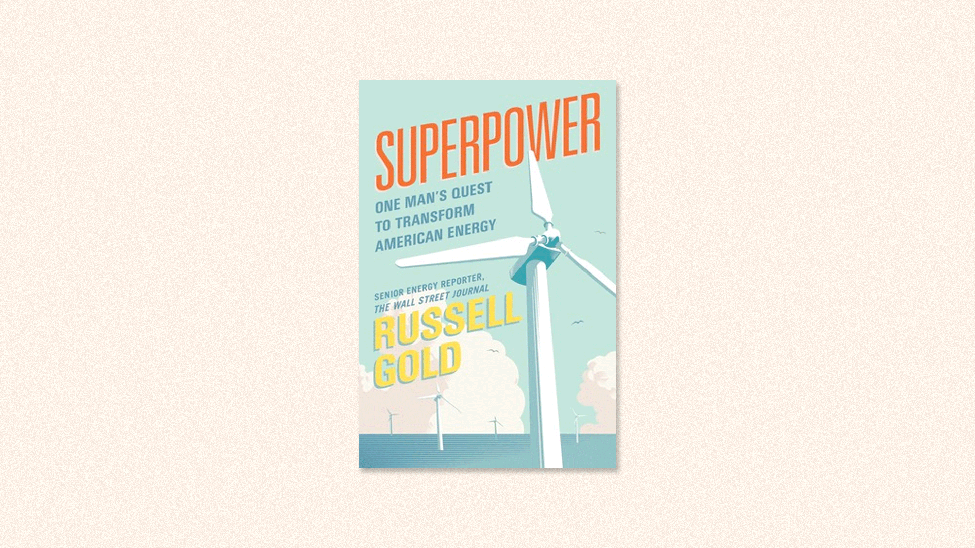Book cover for "Superpower" by Russel Gold