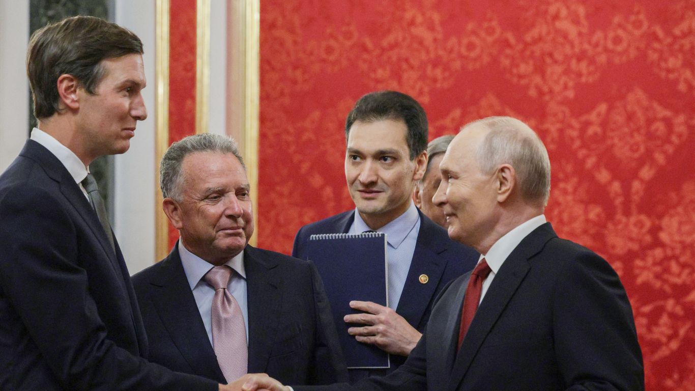 Witkoff and Kushner meet with Putin about ending Ukraine war