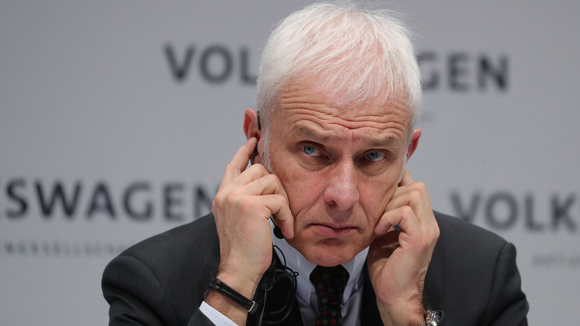 Volkswagen CEO Mattias Muller