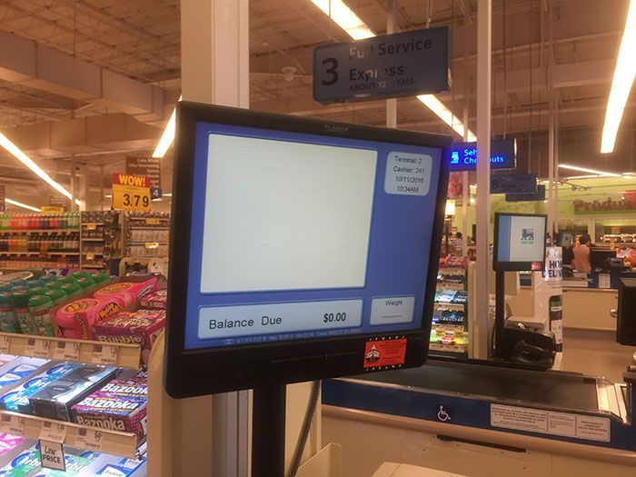 Checkout Screen Food Lion
