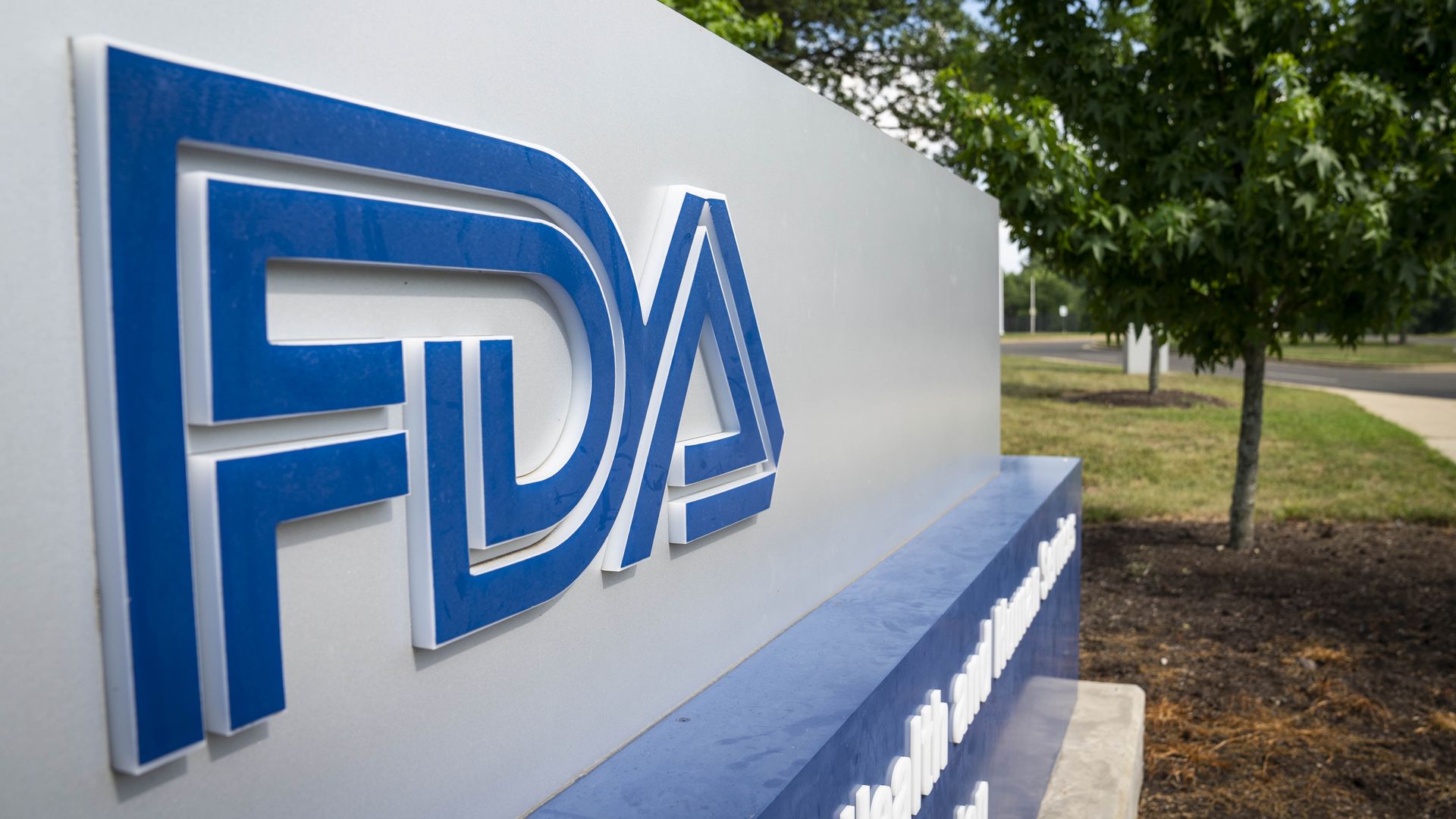 Picture of the FDA sign