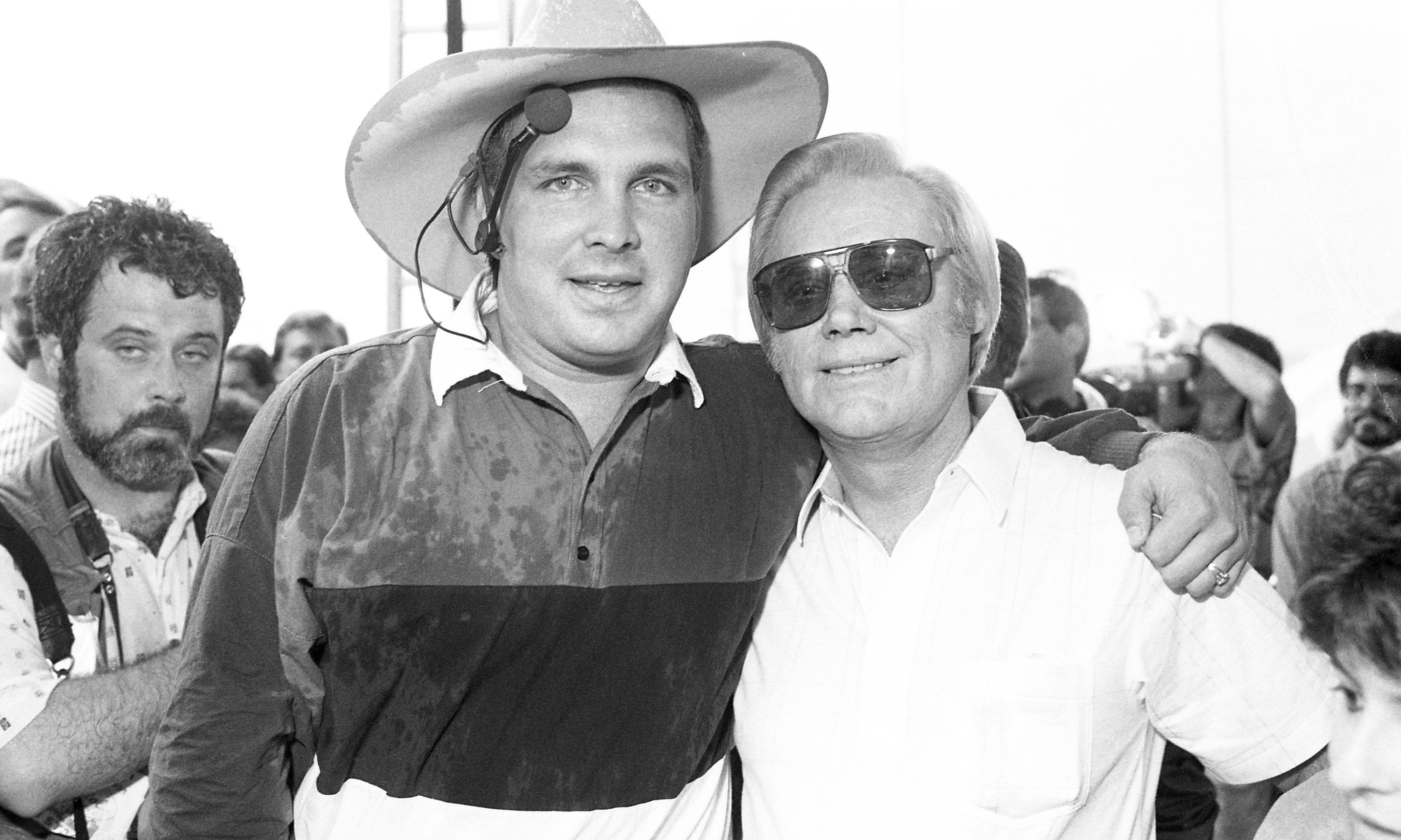 Garth Brooks and George Jones