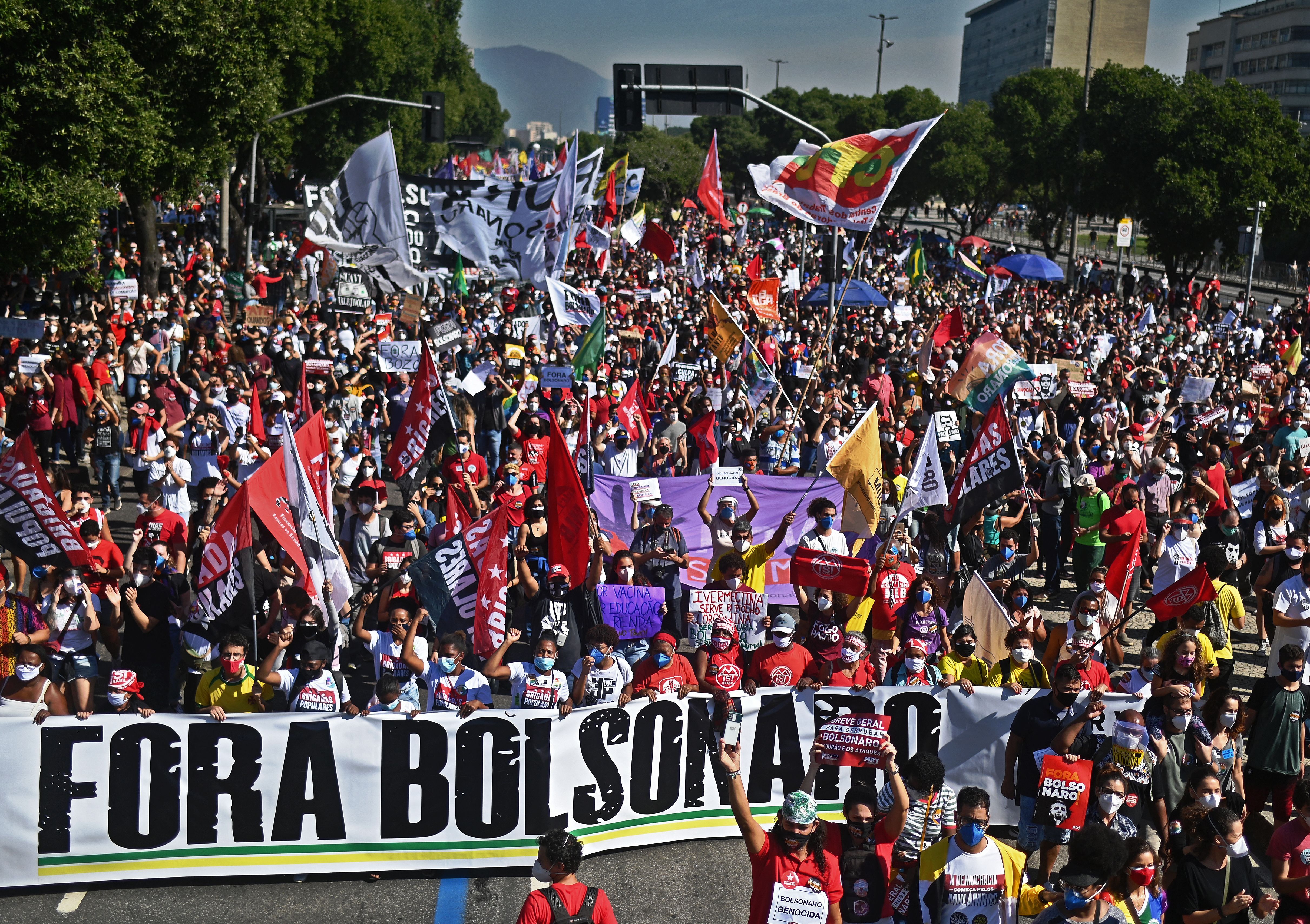 Brazil's Bolsonaro urges protesters to lift road blockades