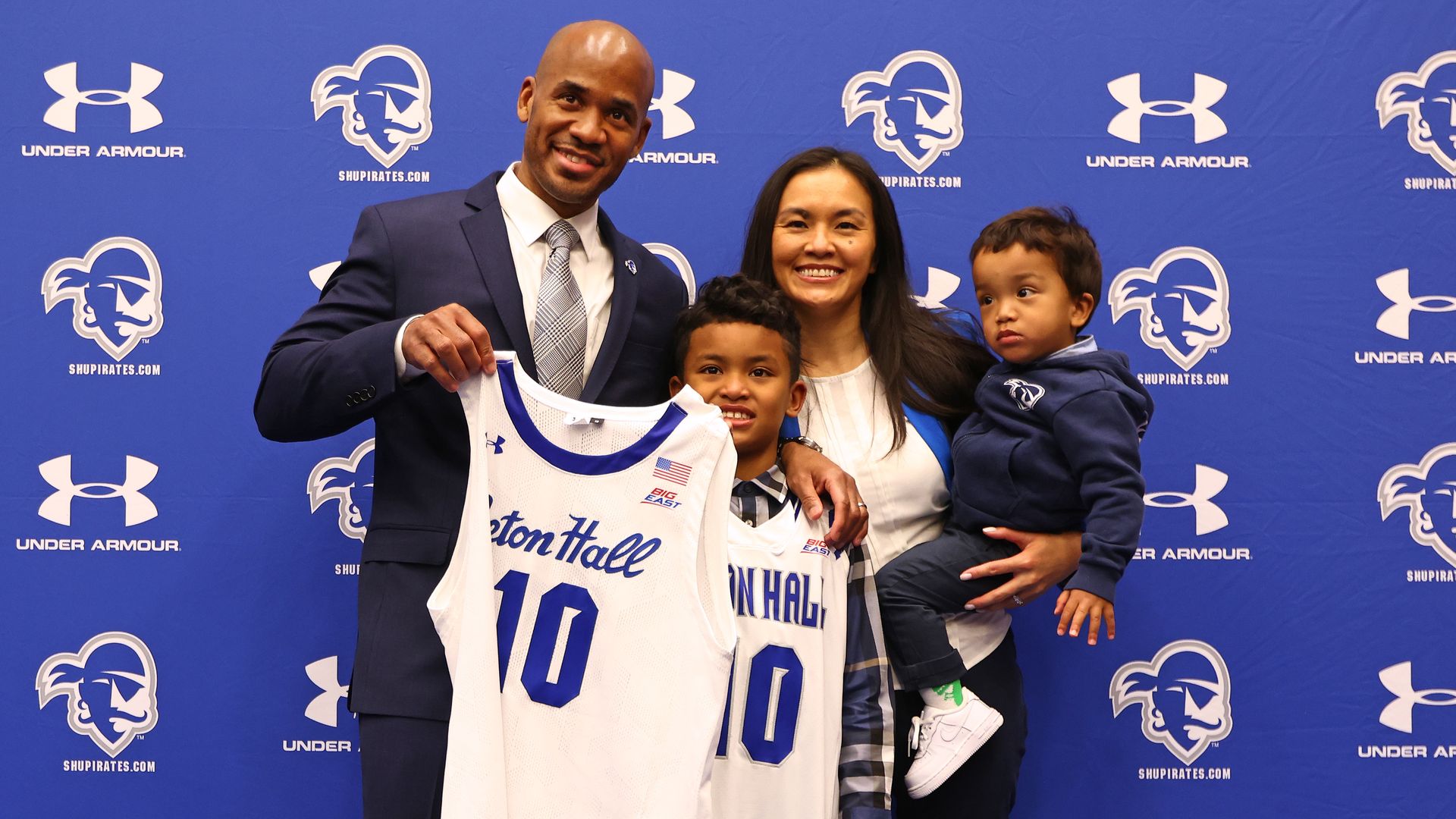 Shaheen Holloway and family