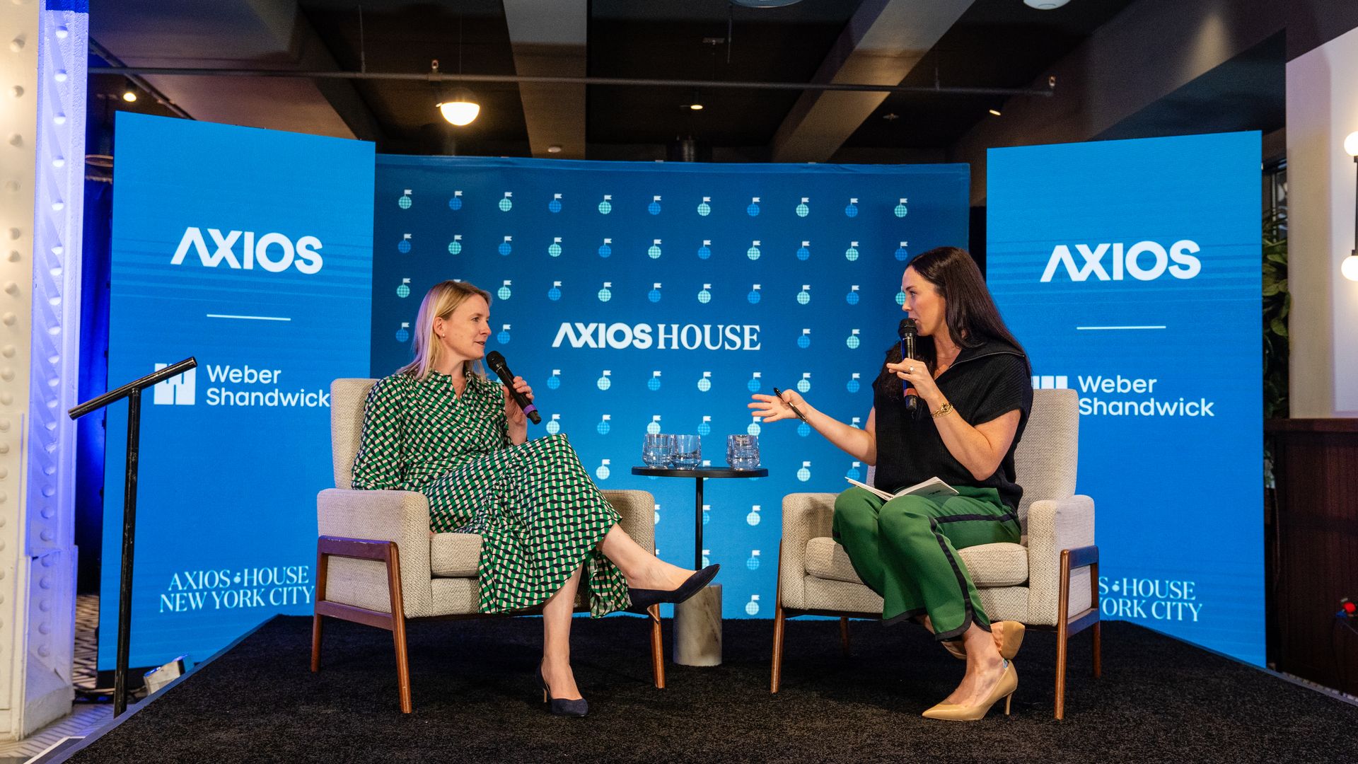 Danone SVP of corporate affairs, Gemma Heart at Axios House in NYC. Photo: Sam Popp on behalf of Axios