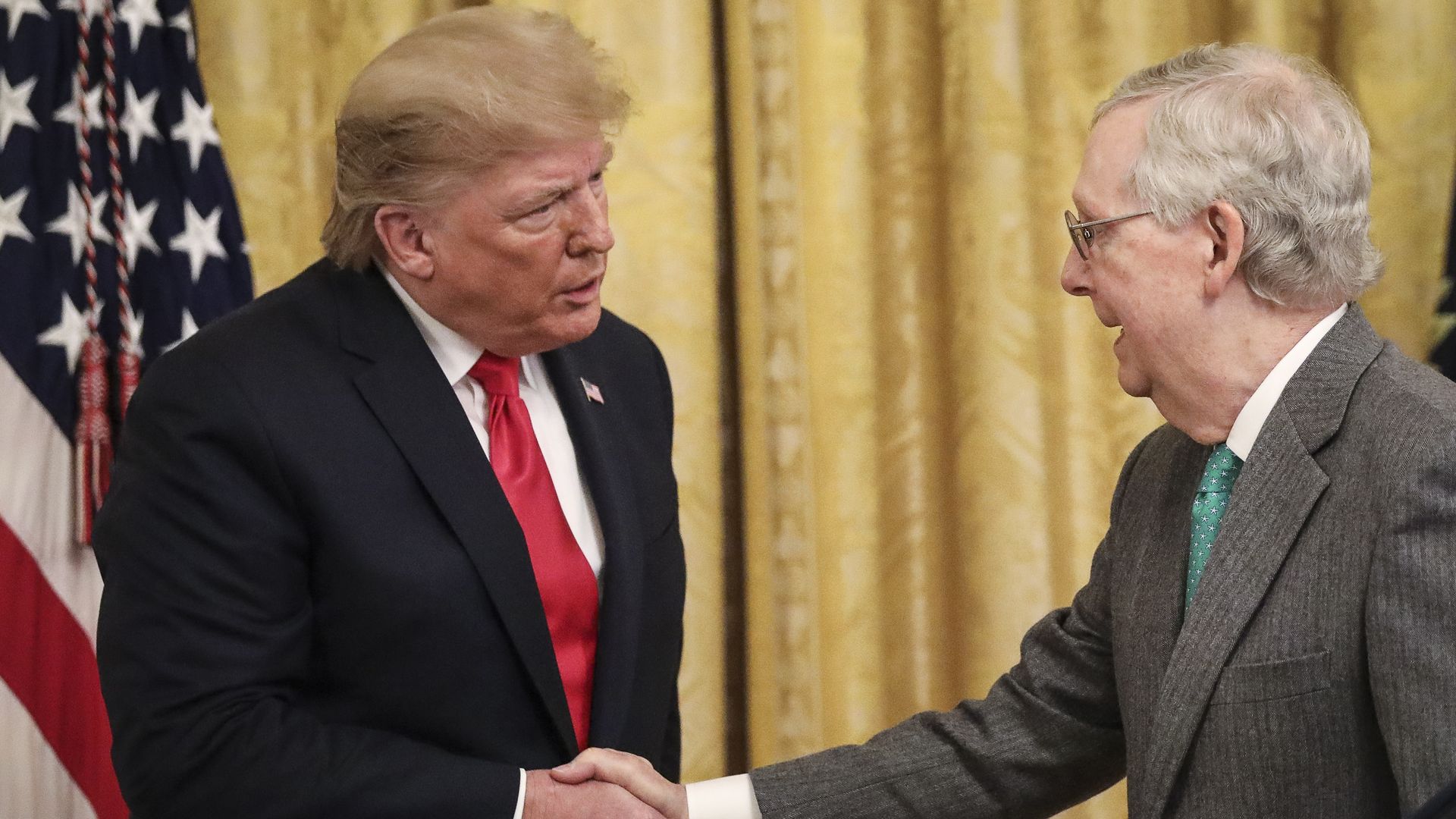 Trump and McConnell.