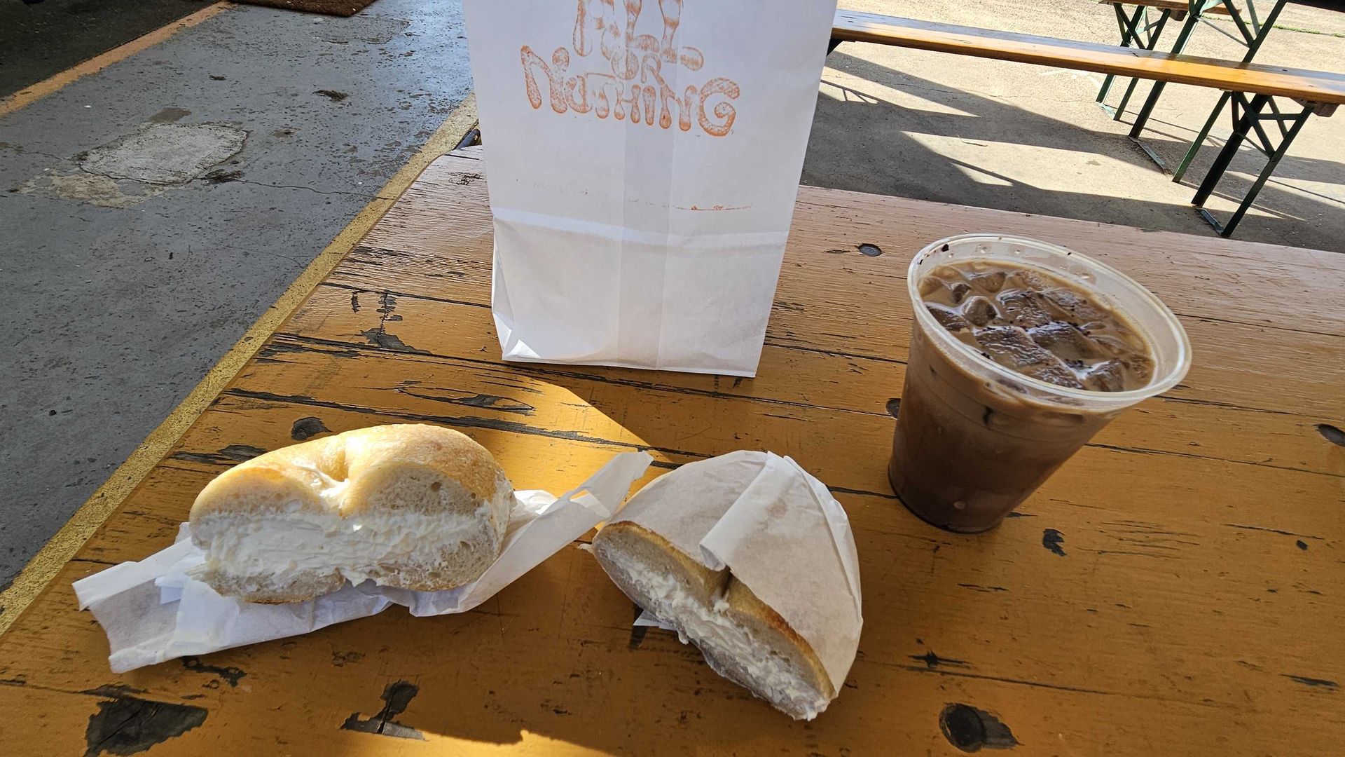 Bagels from All or Nothing Bagels