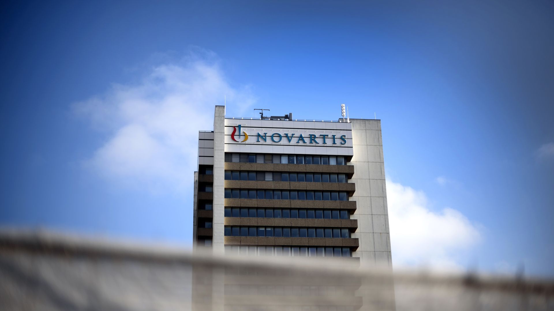 Novartis headquarters building in Switzerland.