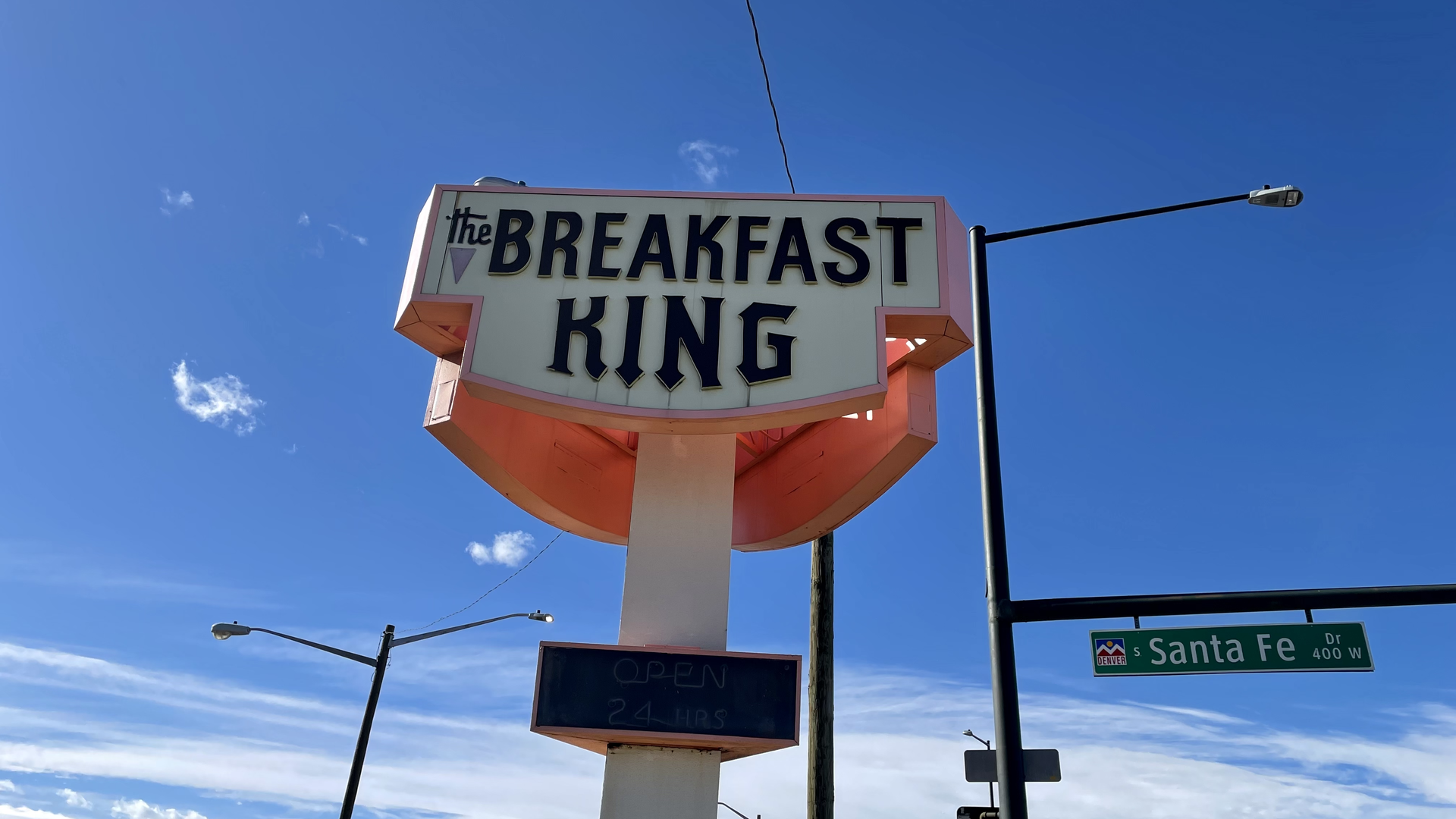 The now-closed Breakfast King on Santa Fe Drive. Photo: John Frank/Axios