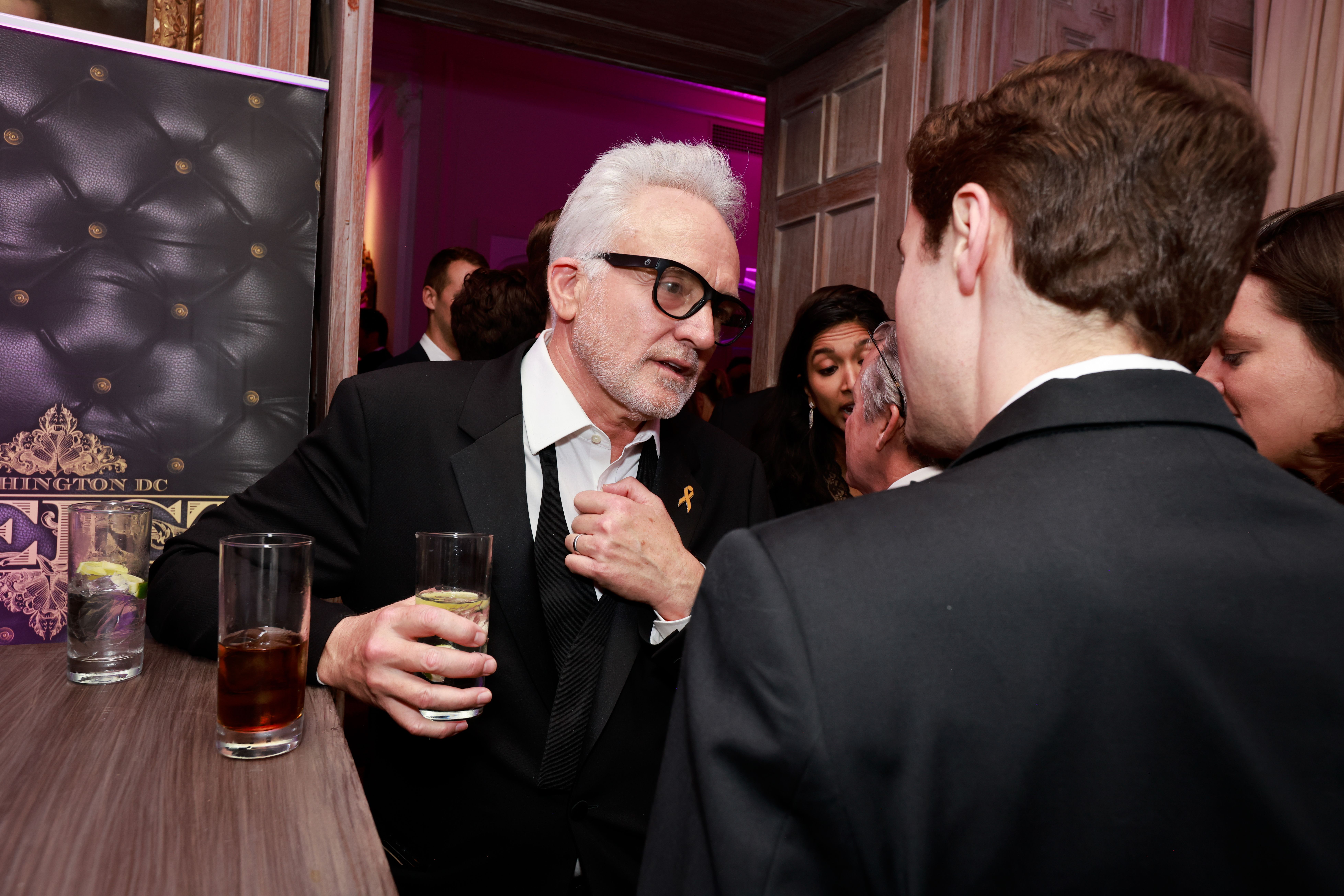 Bradley Whitford at the Paramount White House Correspondents' Dinner after party at the French Ambassador's residence, in Washington, D.C., on April 29, 2023. 