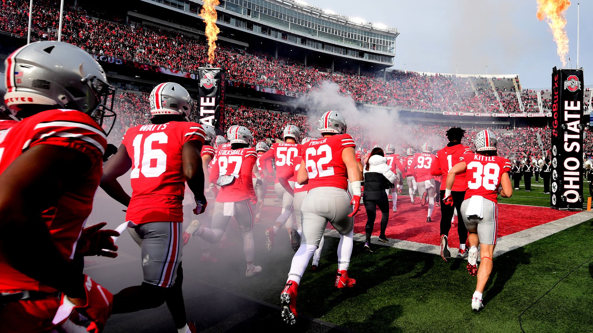 Ohio state 16 store jersey