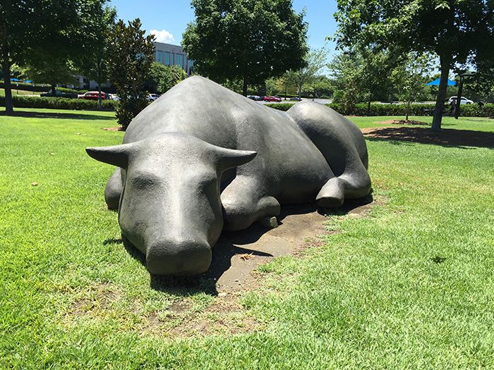 Ballantyne Bull Statue