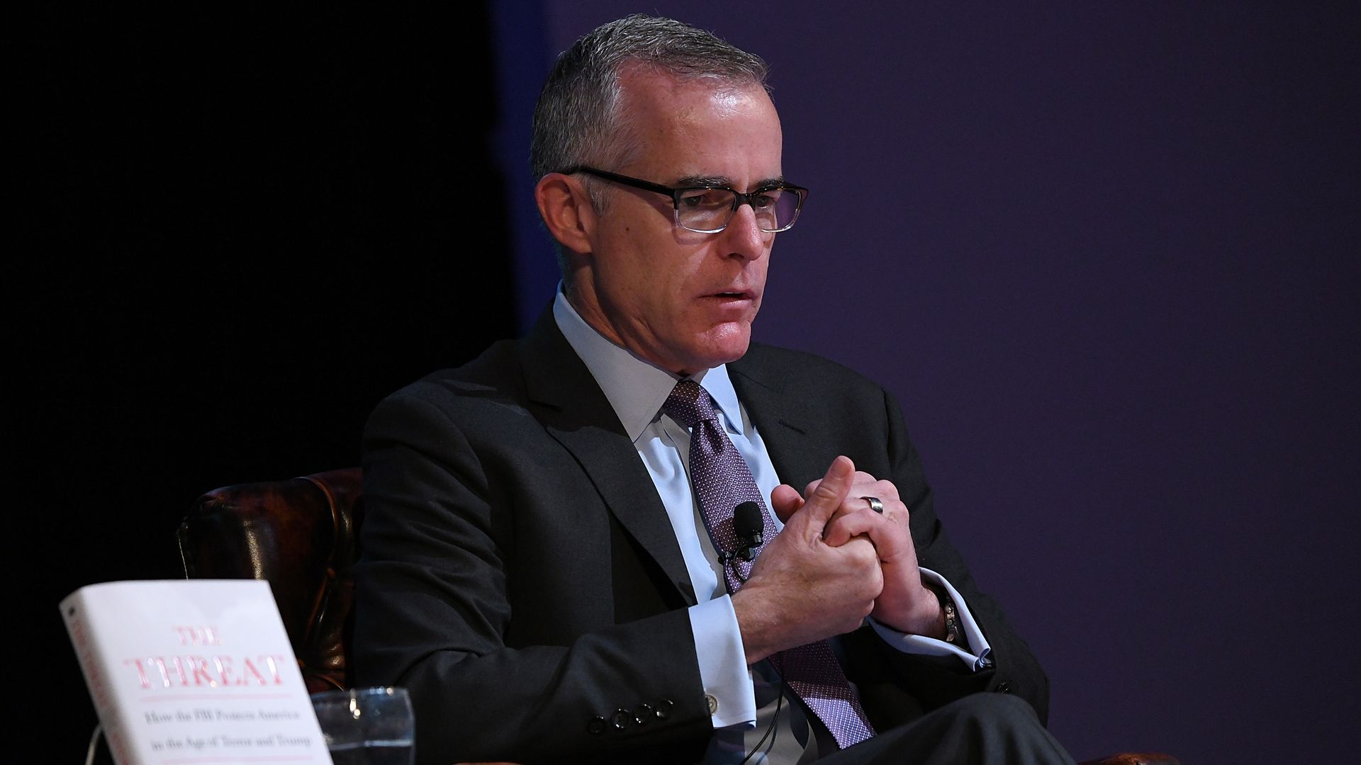 Former FBI deputy director Andrew McCabe