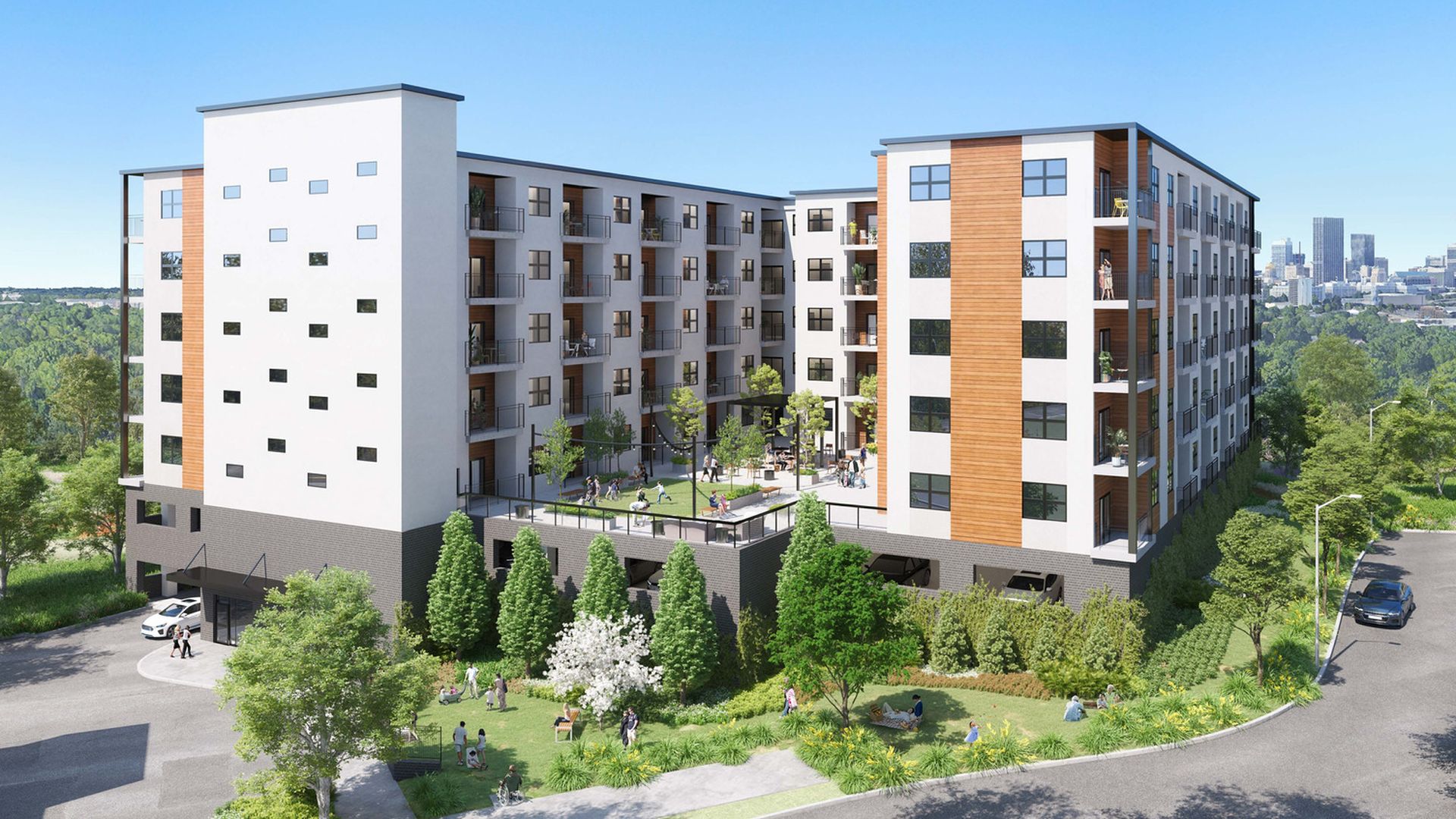 Rendering of Residences at Chosewood Park