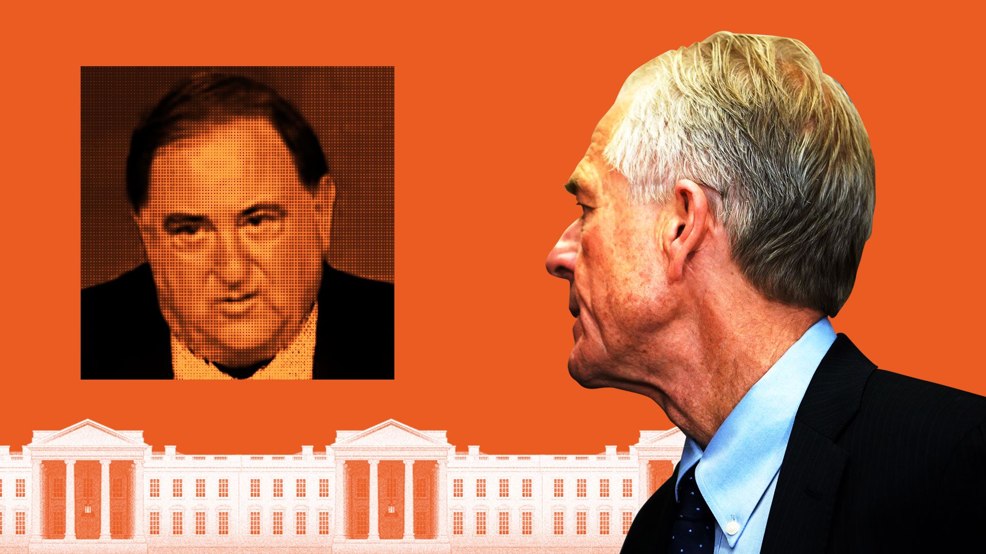 Peter Navarro and Stefan Halper, the academic suspected of being an FBI informant into the Trump campaign.