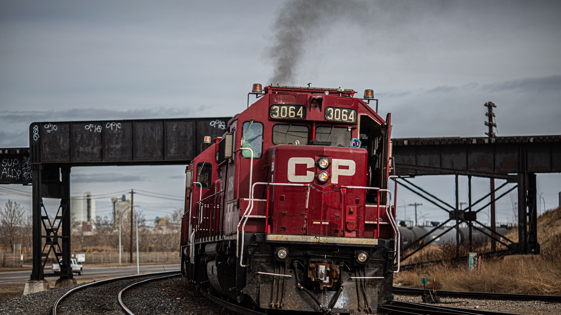 Canadian Pacific freight train.