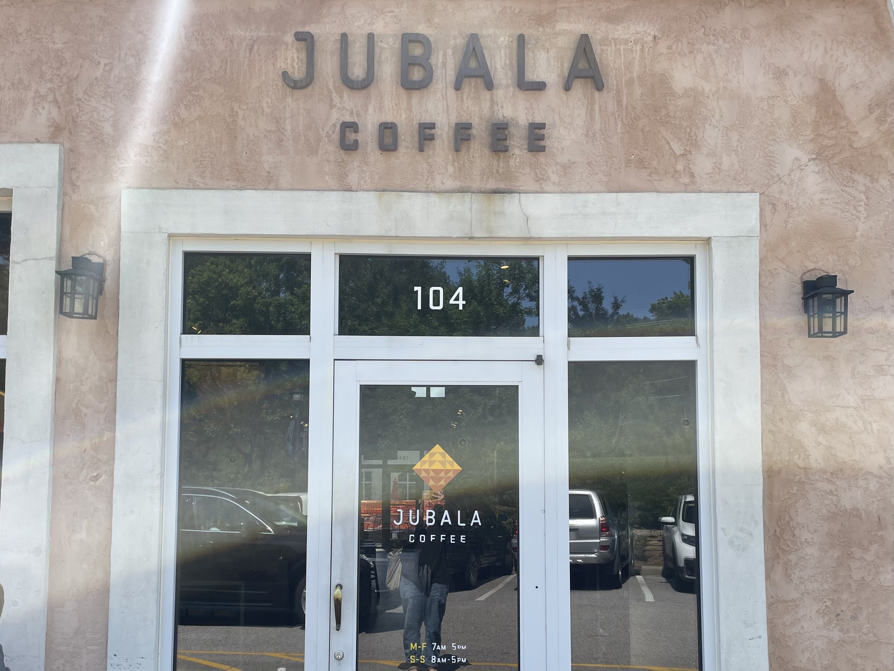 The outside of Jubala's North Raleigh location