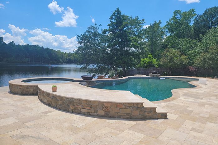 Lakefront Resort pool