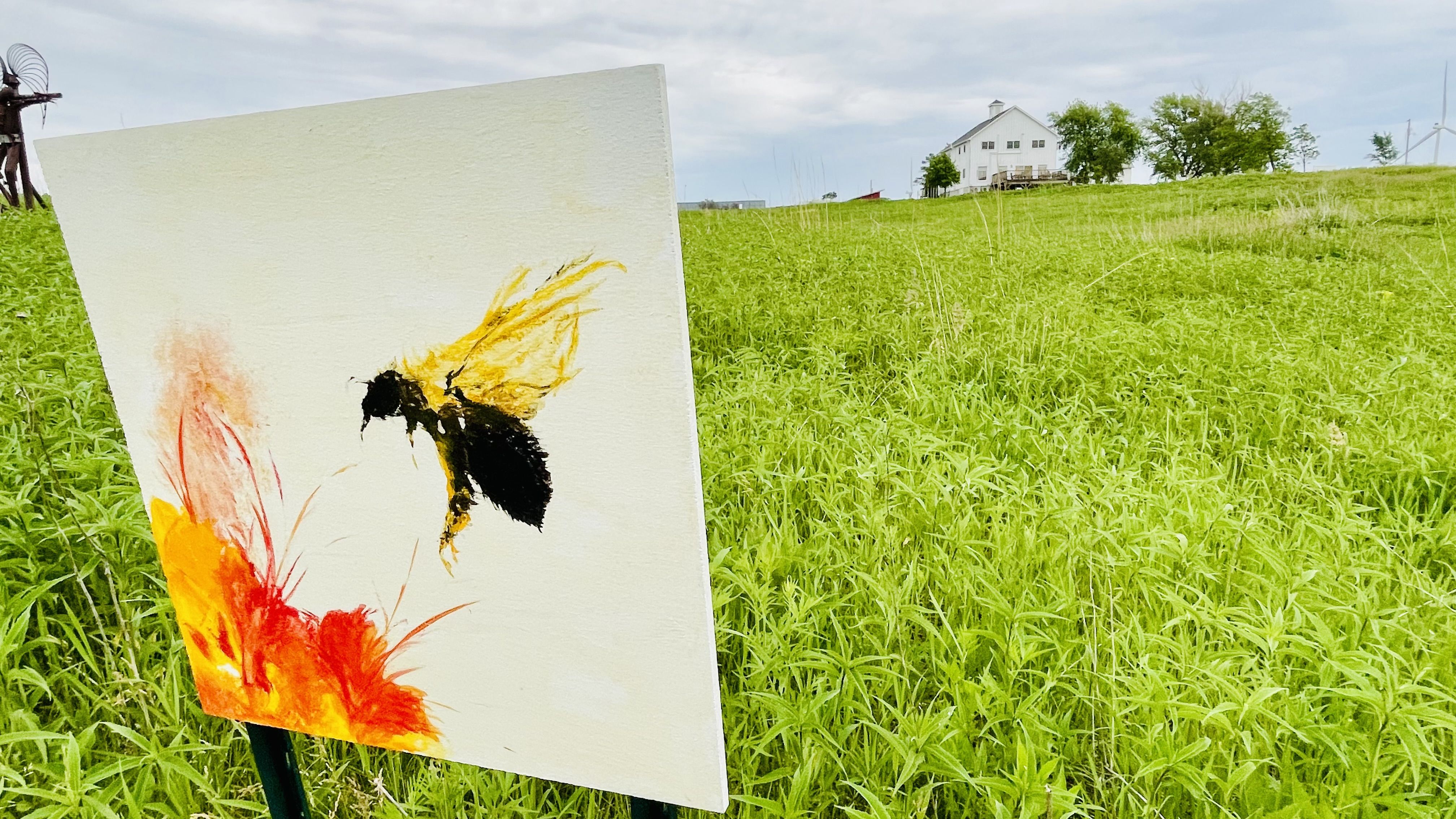 A photo of the Wallace Farm.