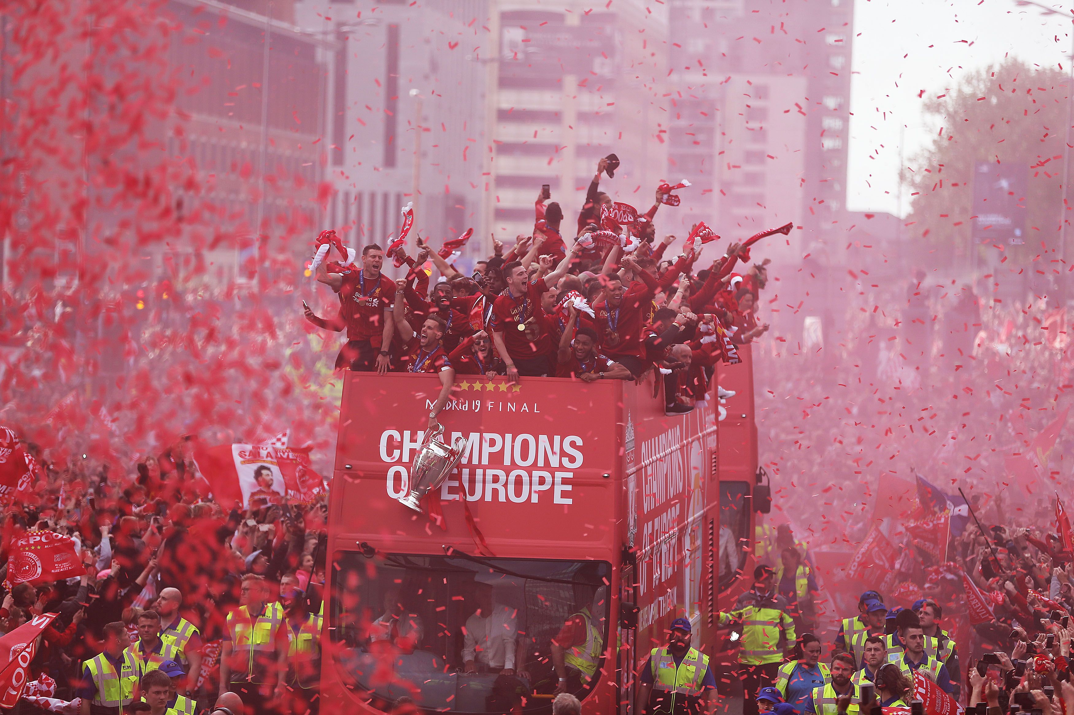 Liverpool championship bus