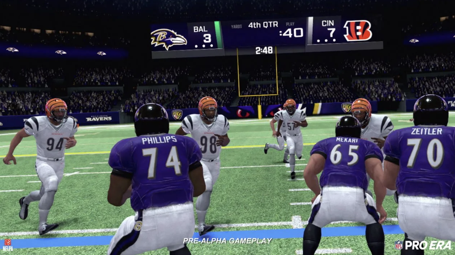NFL Pro Era gameplay