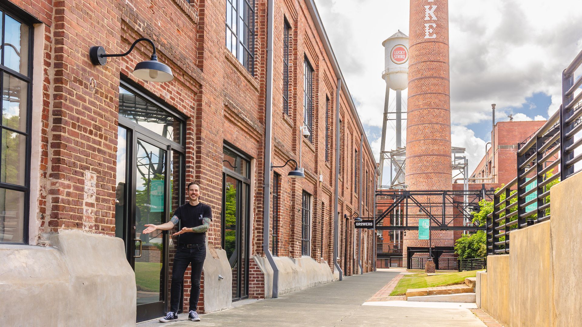 Lutra Bakery's new location in the middle of the American Tobacco Campus