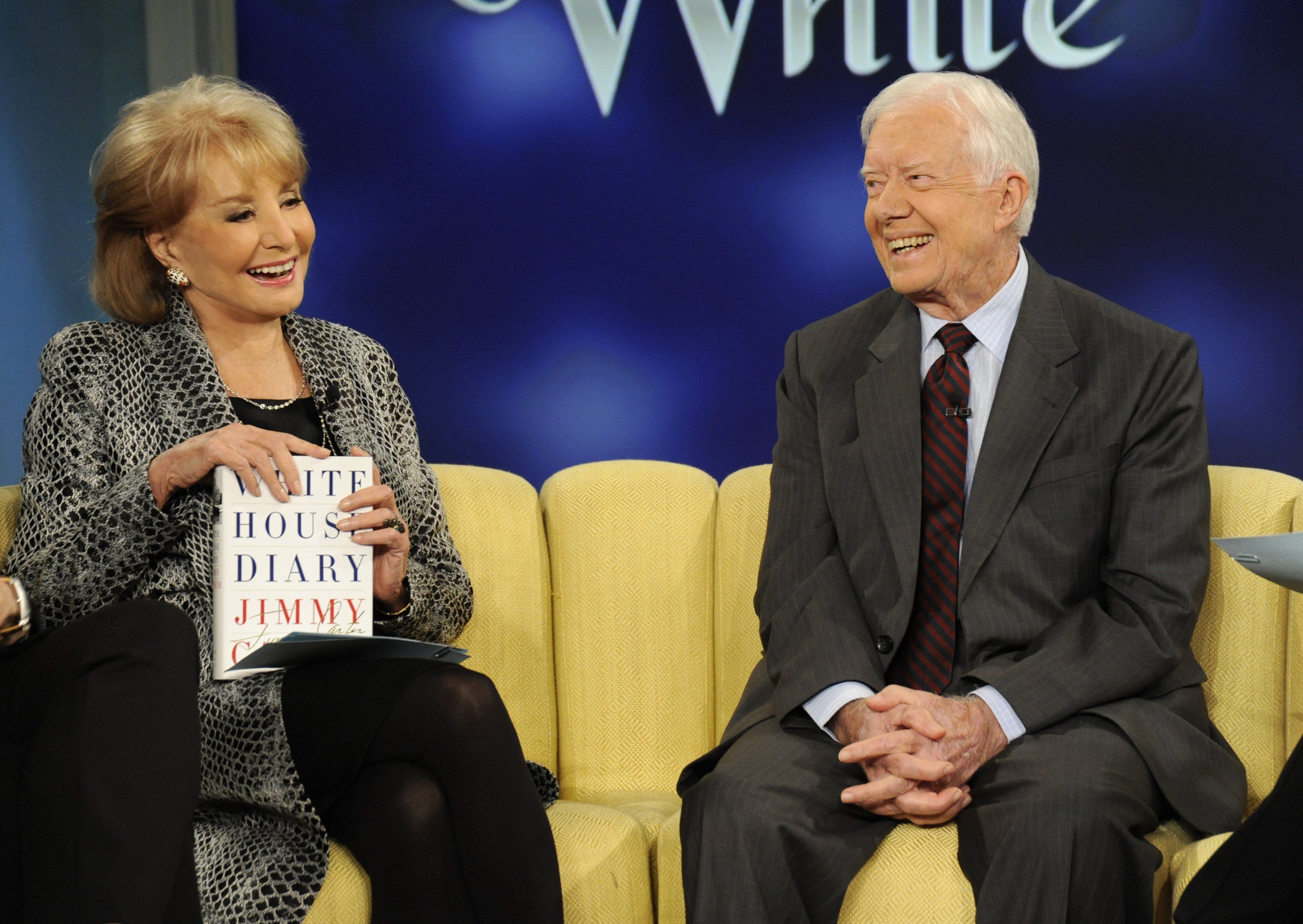 President Jimmy Carter joins the co-hosts on today's episode of "The View."