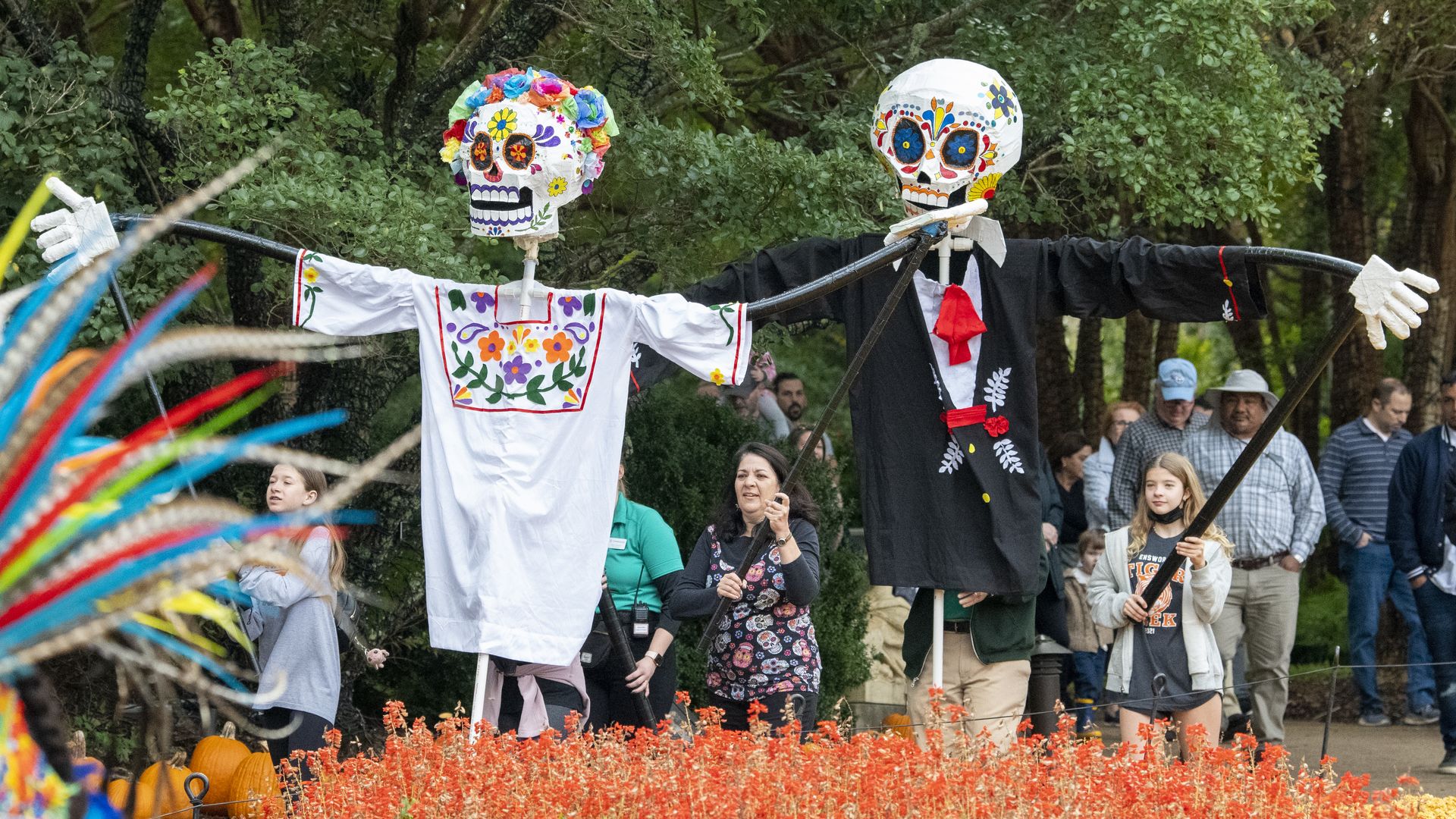El Día de Los Muertos 2021. Photo by Caitlin Harris. Courtesy of Cheekwood Estate & Gardens.