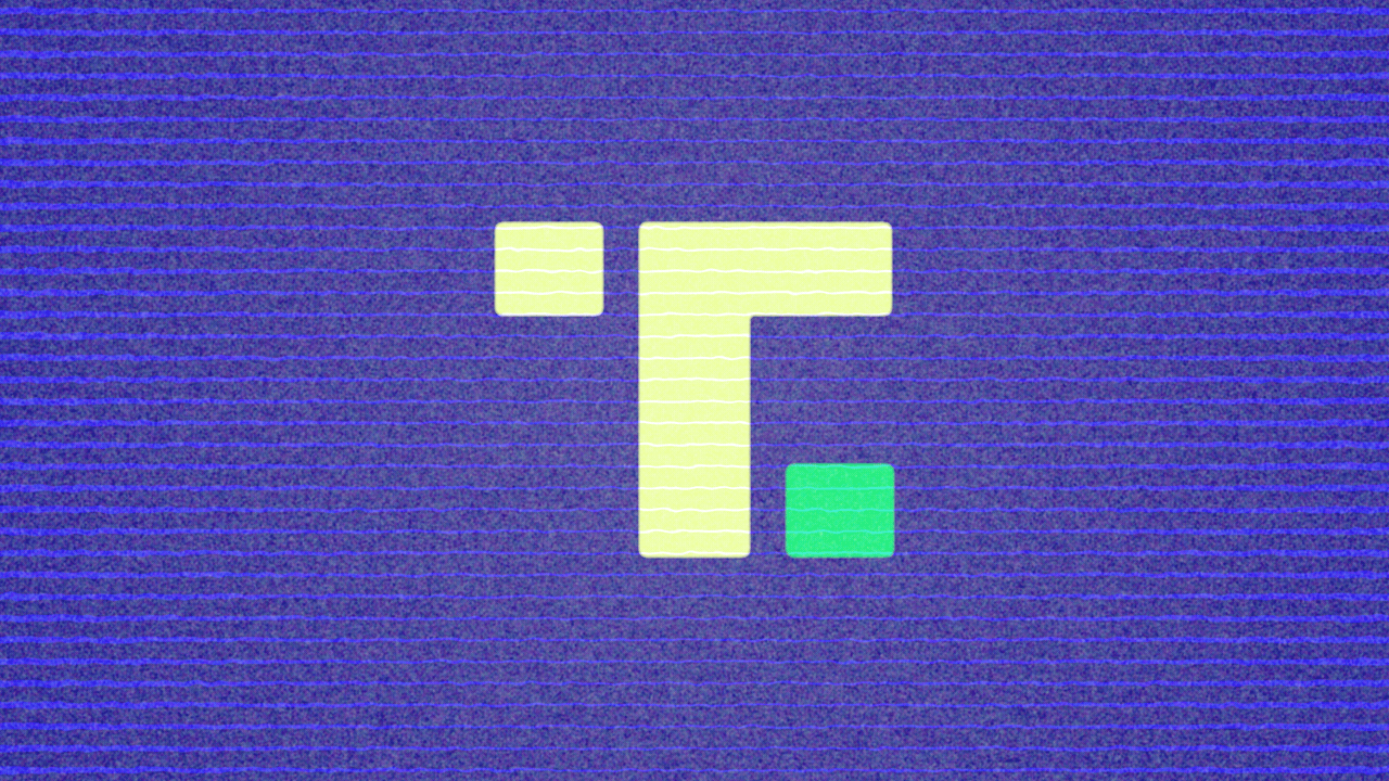 Animated illustration of the Truth Social logo changing into a shrug emoji and back.