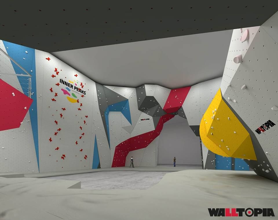 Inner Peaks South End wall